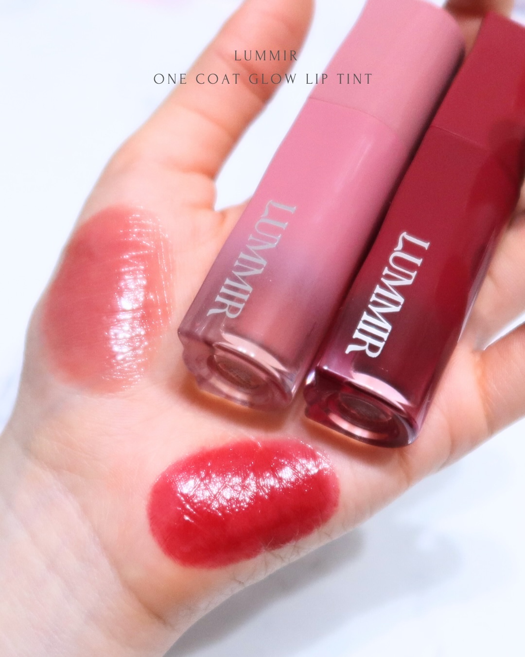 ONE COAT グロウティント/Lummir/リップティントを使ったクチコミ（2枚目）