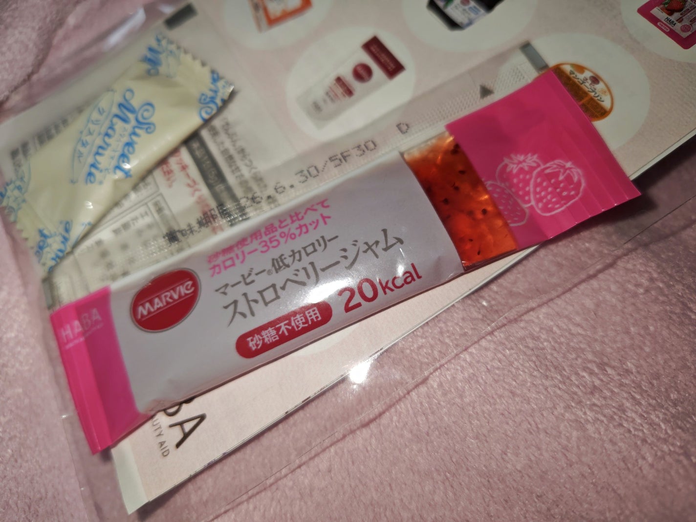 ストロベリージャムスティック/MARVIe (マービー)/その他食品を使ったクチコミ(2枚目)