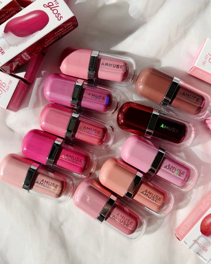 ジェルフィットグロス/AMUSE/リップグロスを使ったクチコミ(8枚目)