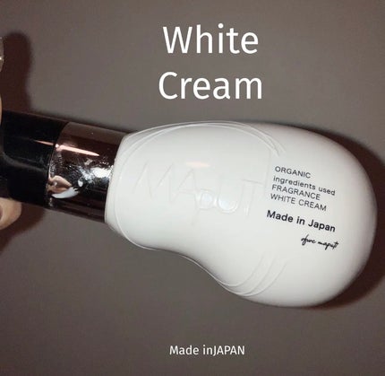 オーガニックフレグランスホワイトクリーム/MAPUTI/デリケートゾーンケアを使ったクチコミ(1枚目)