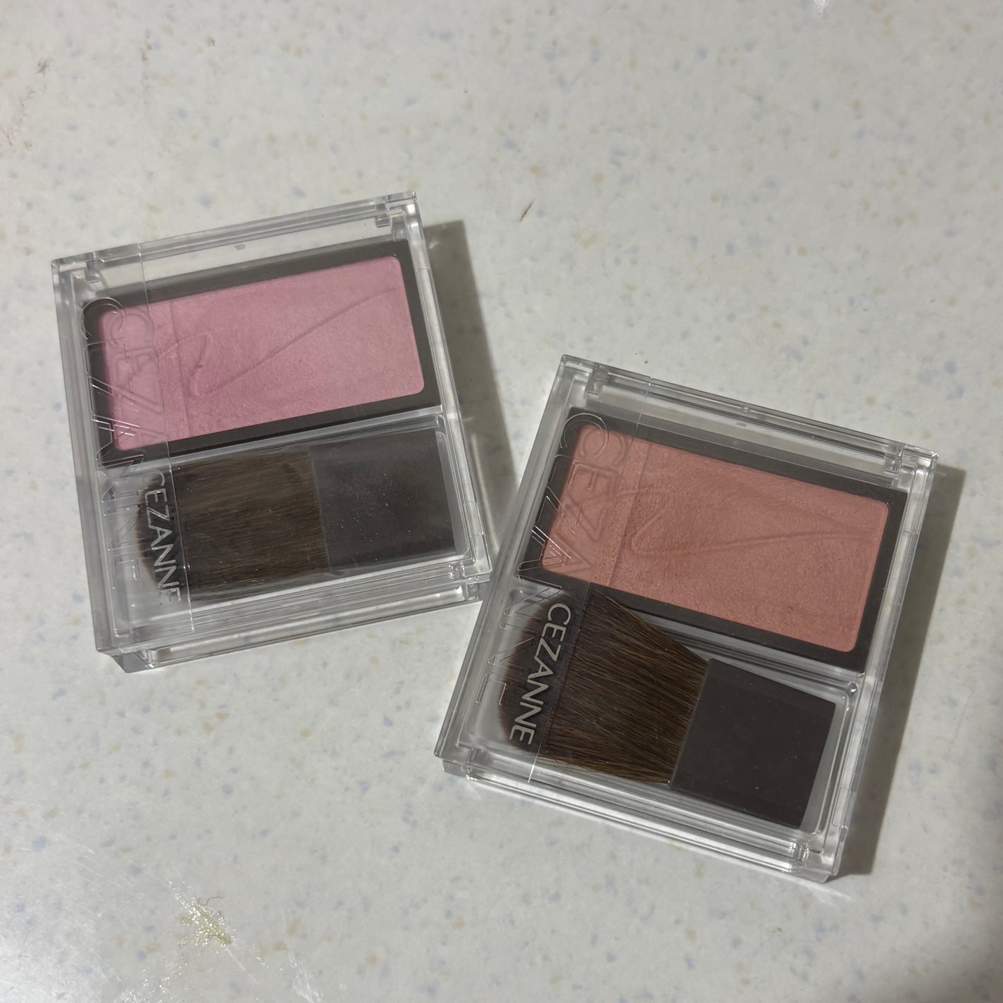 Latte。フォロバ100 on LIPS 「❀チークブラッシュ01フォギーローズ 03ミルクモーヴ ¥55..」(1枚目)