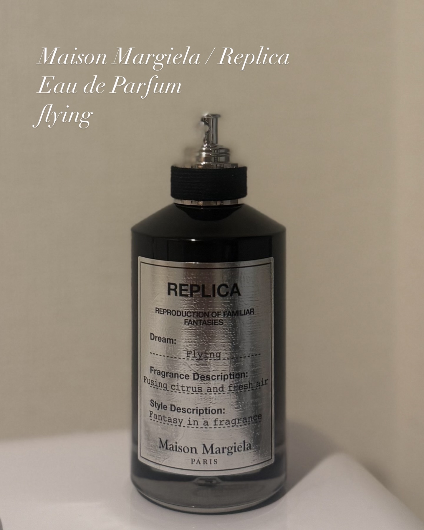 試してみた】レプリカ オードパルファン フライング Maison Margiela