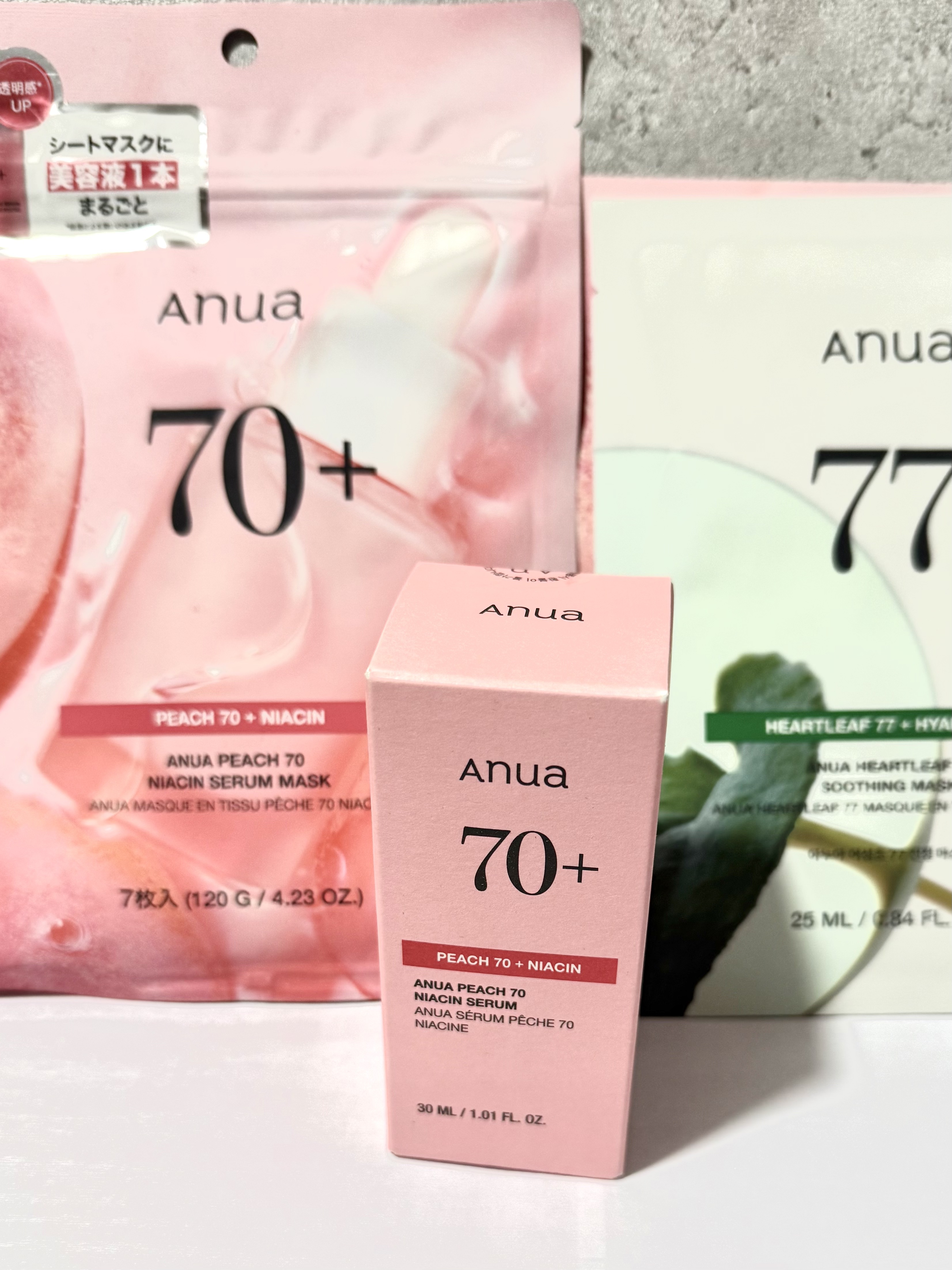 桃70%ナイアシンセラム/Anua/美容液を使ったクチコミ（3枚目）