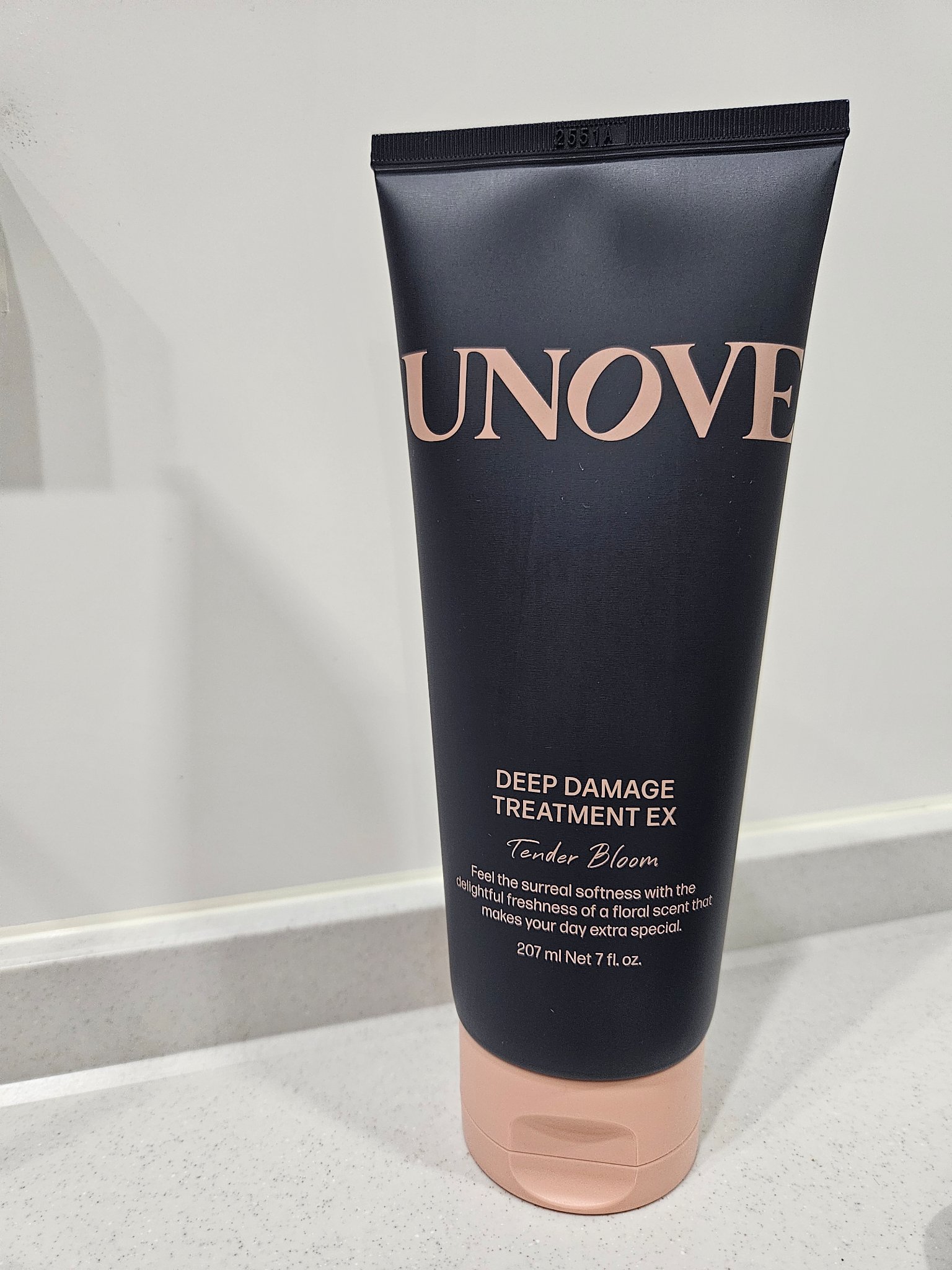 ディープダメージトリートメントEX フレッシュフローラルムスクの香り/UNOVE/洗い流すヘアトリートメントを使ったクチコミ（1枚目）