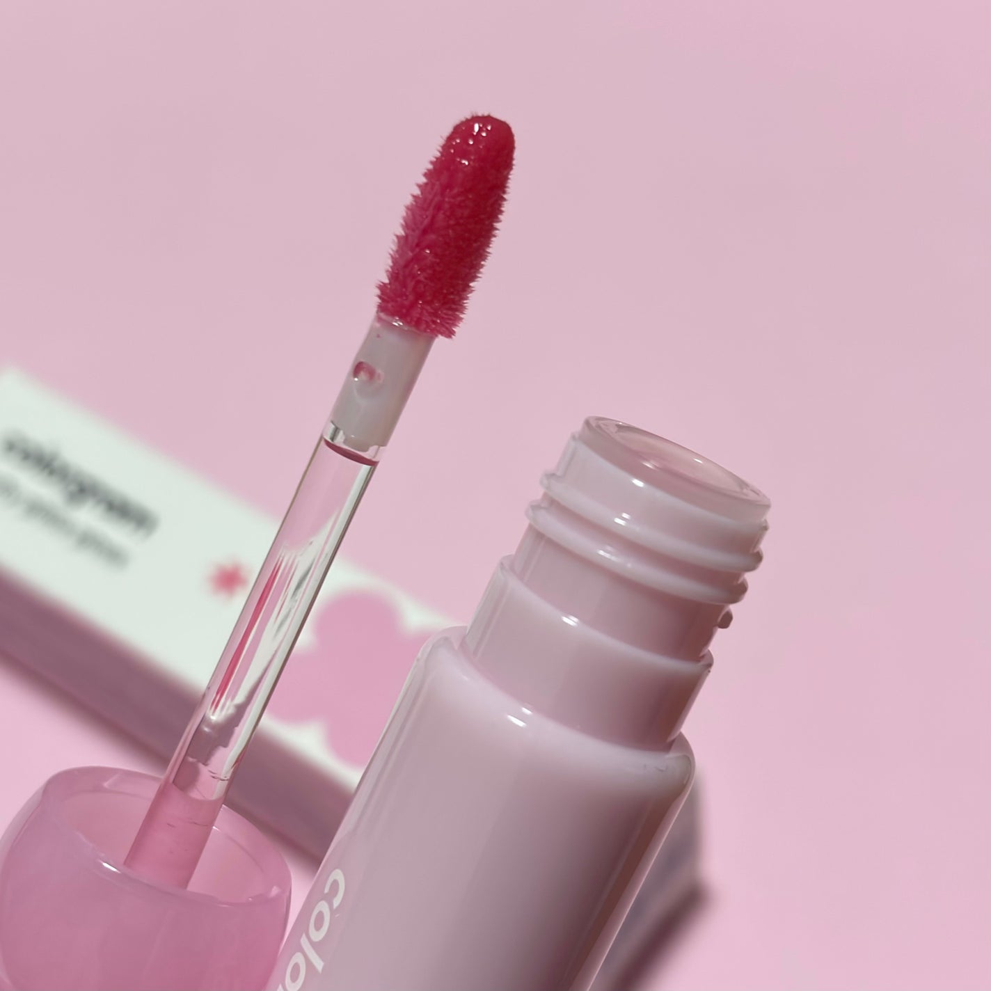 タンフルグラスグロス/Colorgram/リップグロスを使ったクチコミ(3枚目)