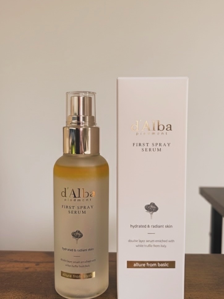 ダルバ ホワイトトリュフファーストスプレーセラム/ダルバ/ミスト状化粧水を使ったクチコミ（1枚目）