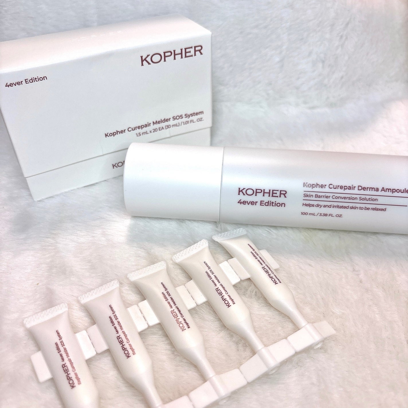 CUREPAIR DERMA AMPOULE /KOPHER/ミスト状化粧水を使ったクチコミ(1枚目)