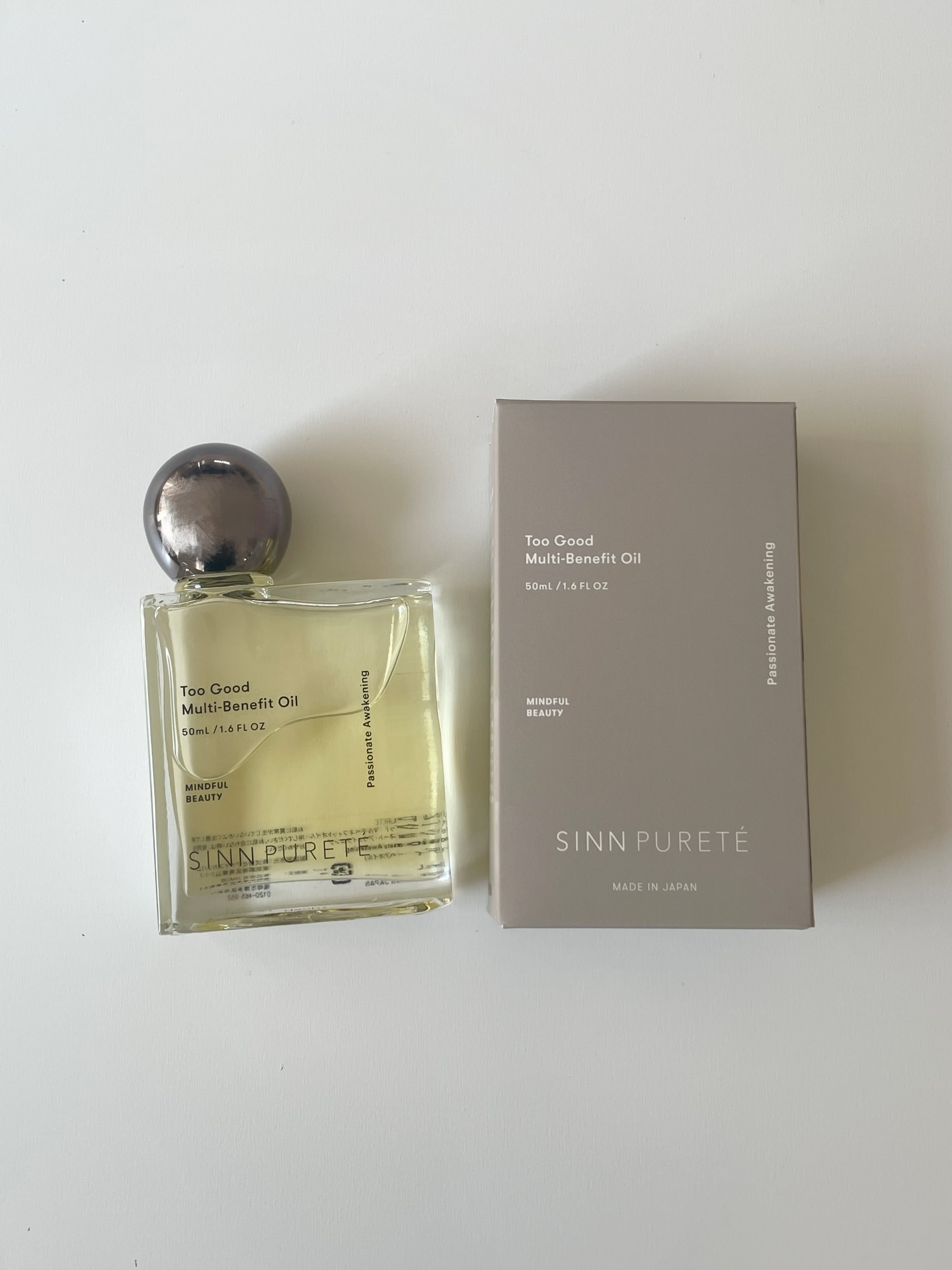 トゥーグッド マルチベネフィットオイル / Passionate Awakening（情熱的な目覚め）/SINN PURETÉ/ボディオイルを使ったクチコミ（2枚目）