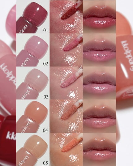 ピネシロップグロス/kkotppang/リップグロスを使ったクチコミ(3枚目)