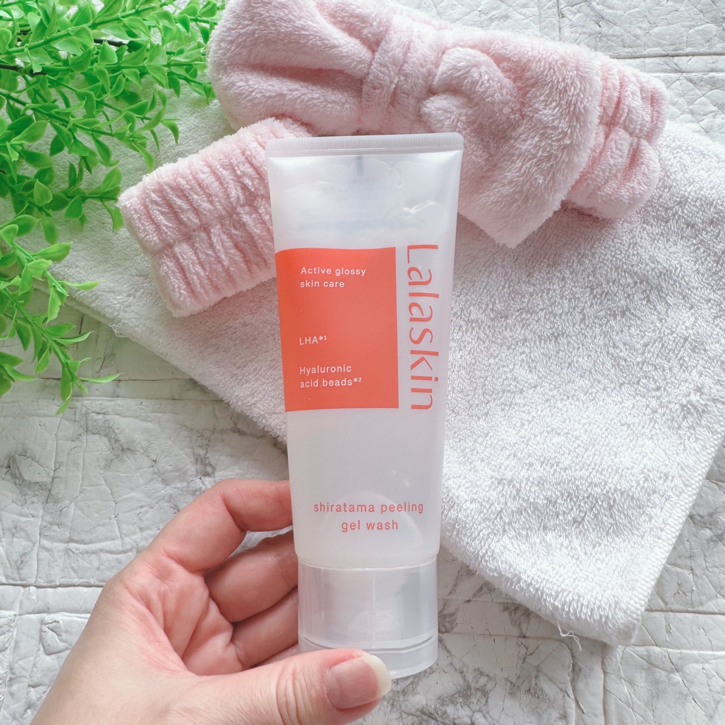 白玉ピーリングジェル洗顔/Lalaskin/その他洗顔料を使ったクチコミ(7枚目)