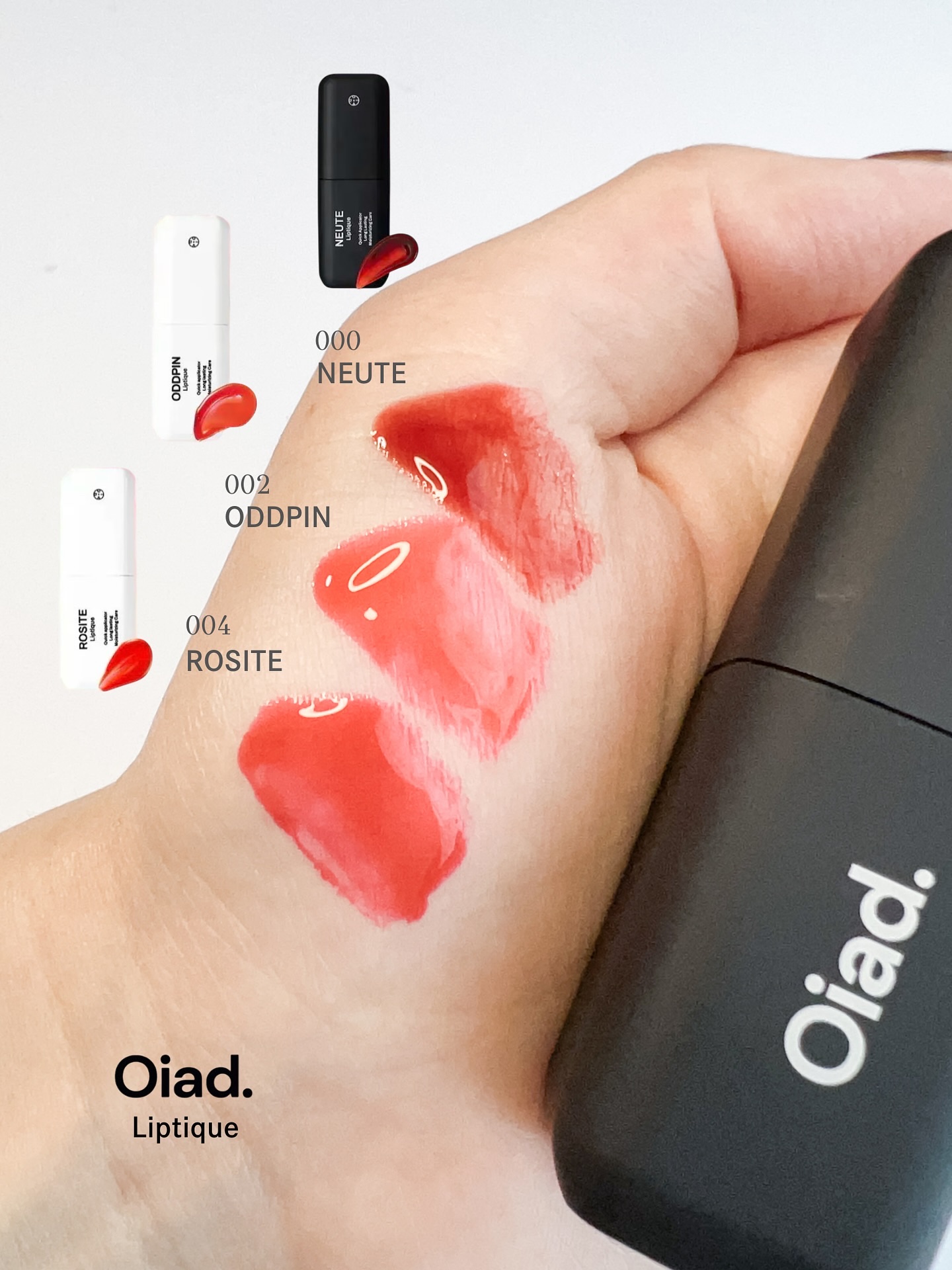 リップティーク/oiad/口紅を使ったクチコミ（3枚目）