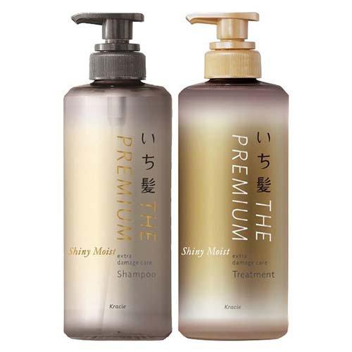THE PREMIUM エクストラダメージケアシャンプー/トリートメント(シャイニーモイスト) お試しポンプペア