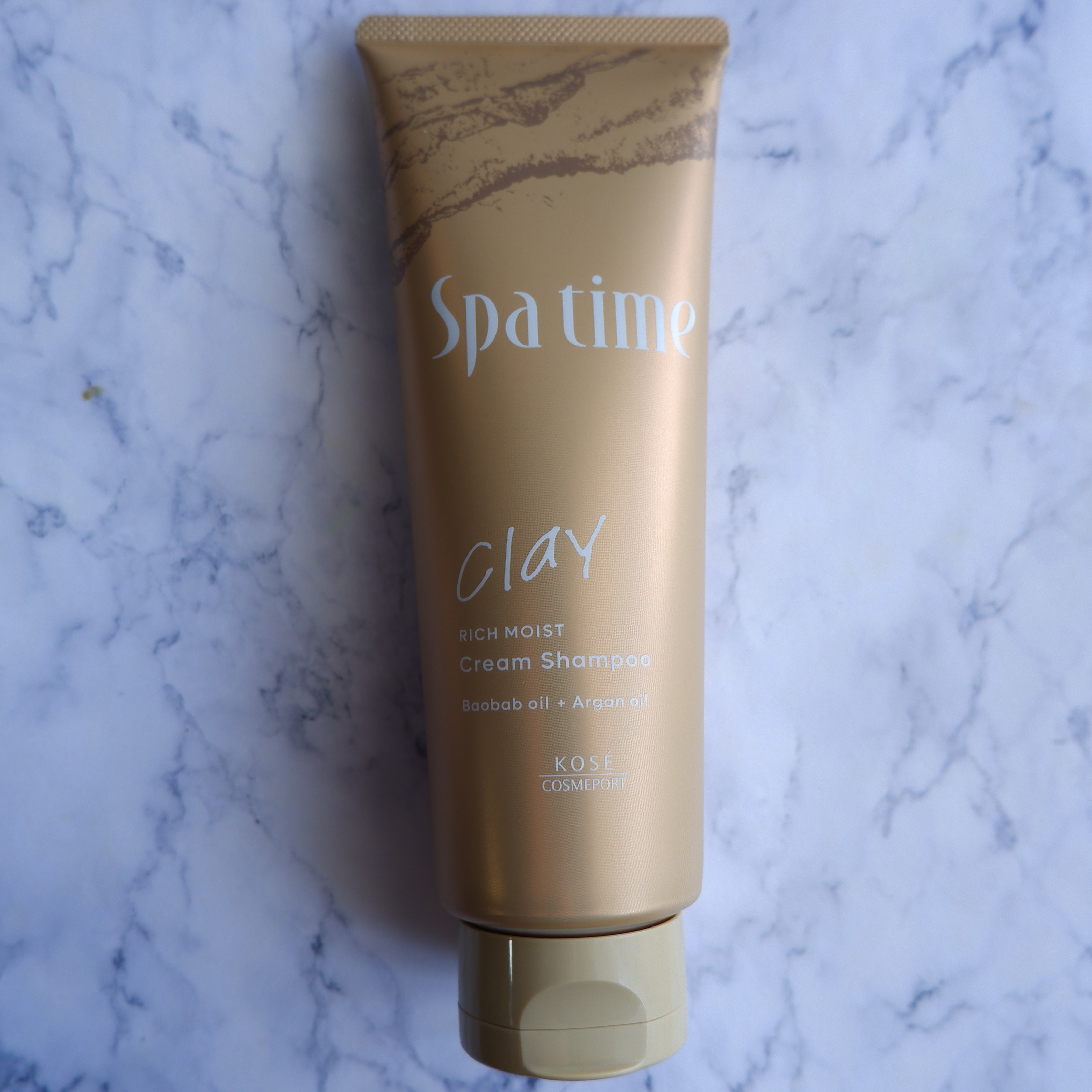 スパタイム クリームシャンプー （リッチモイスト） 250g/Spa time/市販シャンプーを使ったクチコミ（1枚目）