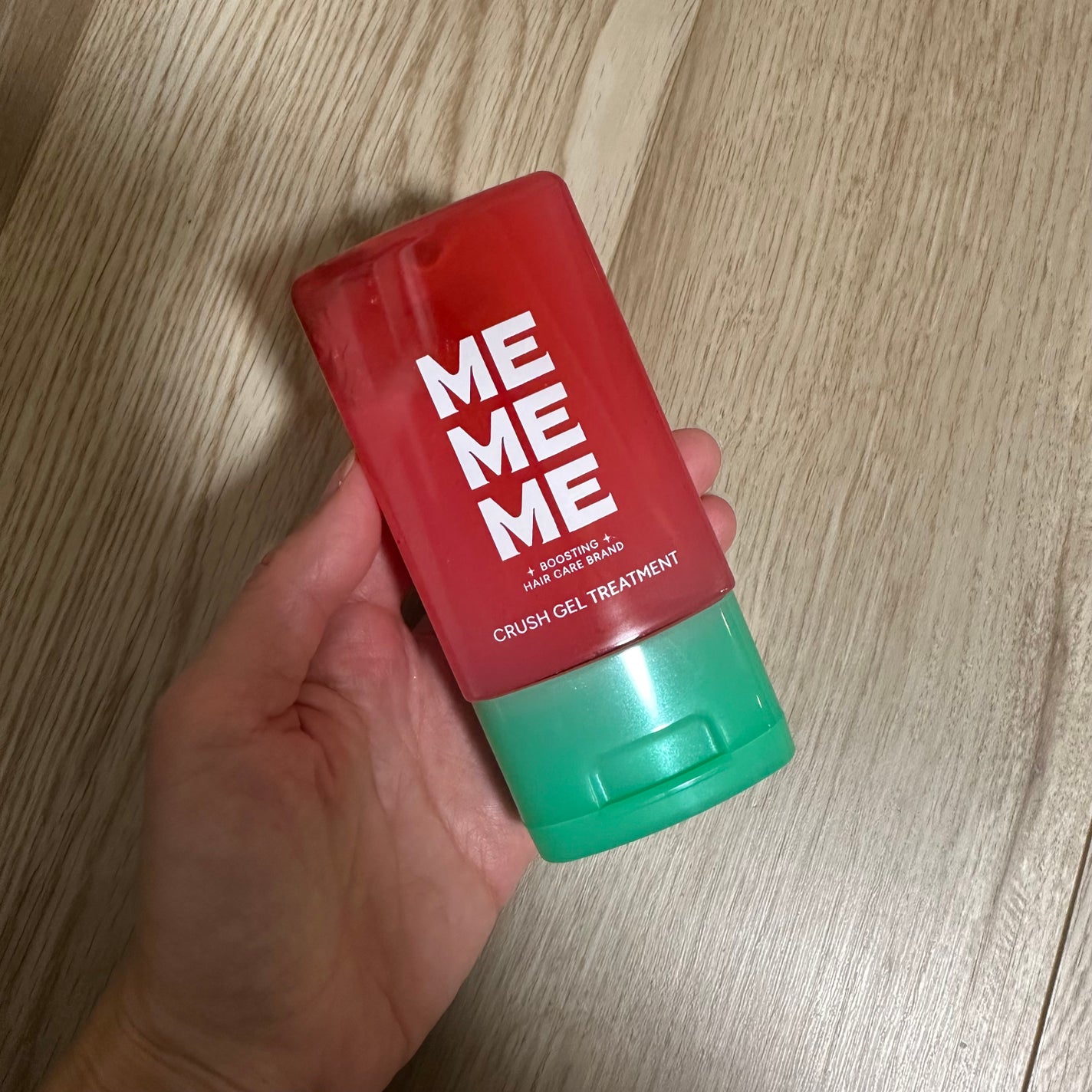 MEMEME クラッシュジェルトリートメント/MEMEME/アウトバストリートメントを使ったクチコミ(2枚目)