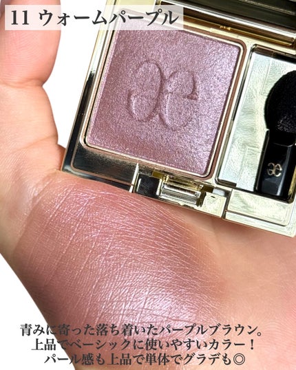 エレガンス プレジール アイズ/Elégance/単色アイシャドウを使ったクチコミ(6枚目)