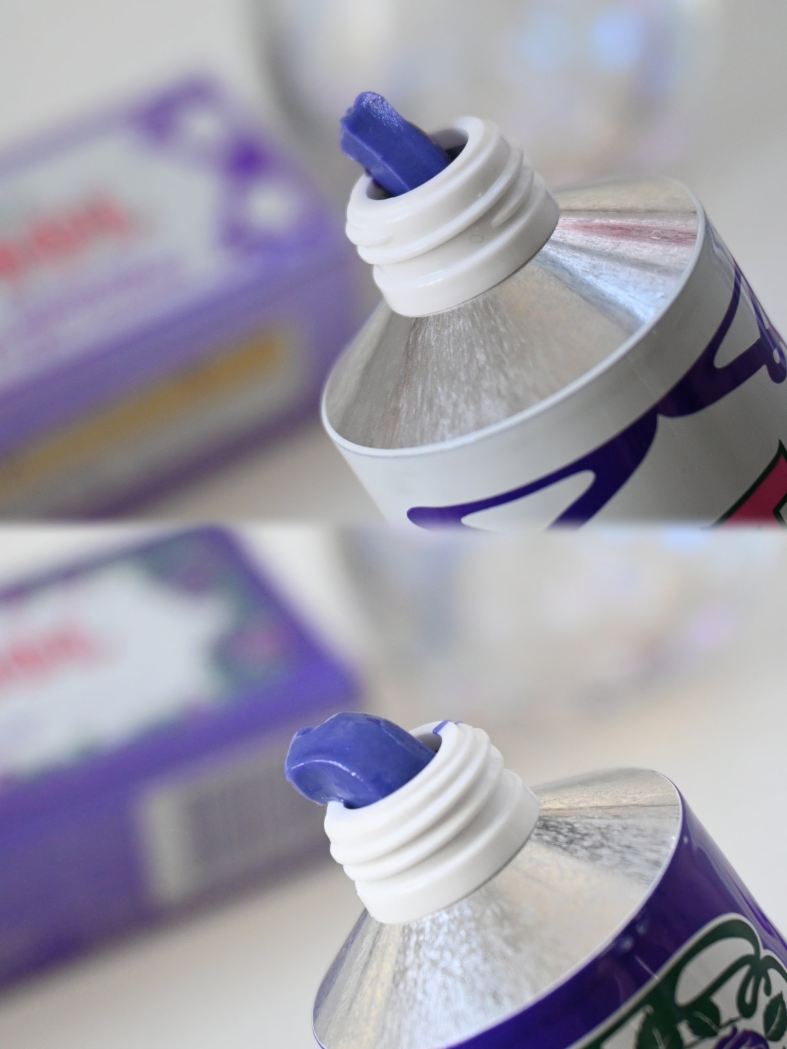 ホワイトニングパープルコレクター歯磨き粉/EUTHYMOL/その他を使ったクチコミ（2枚目）