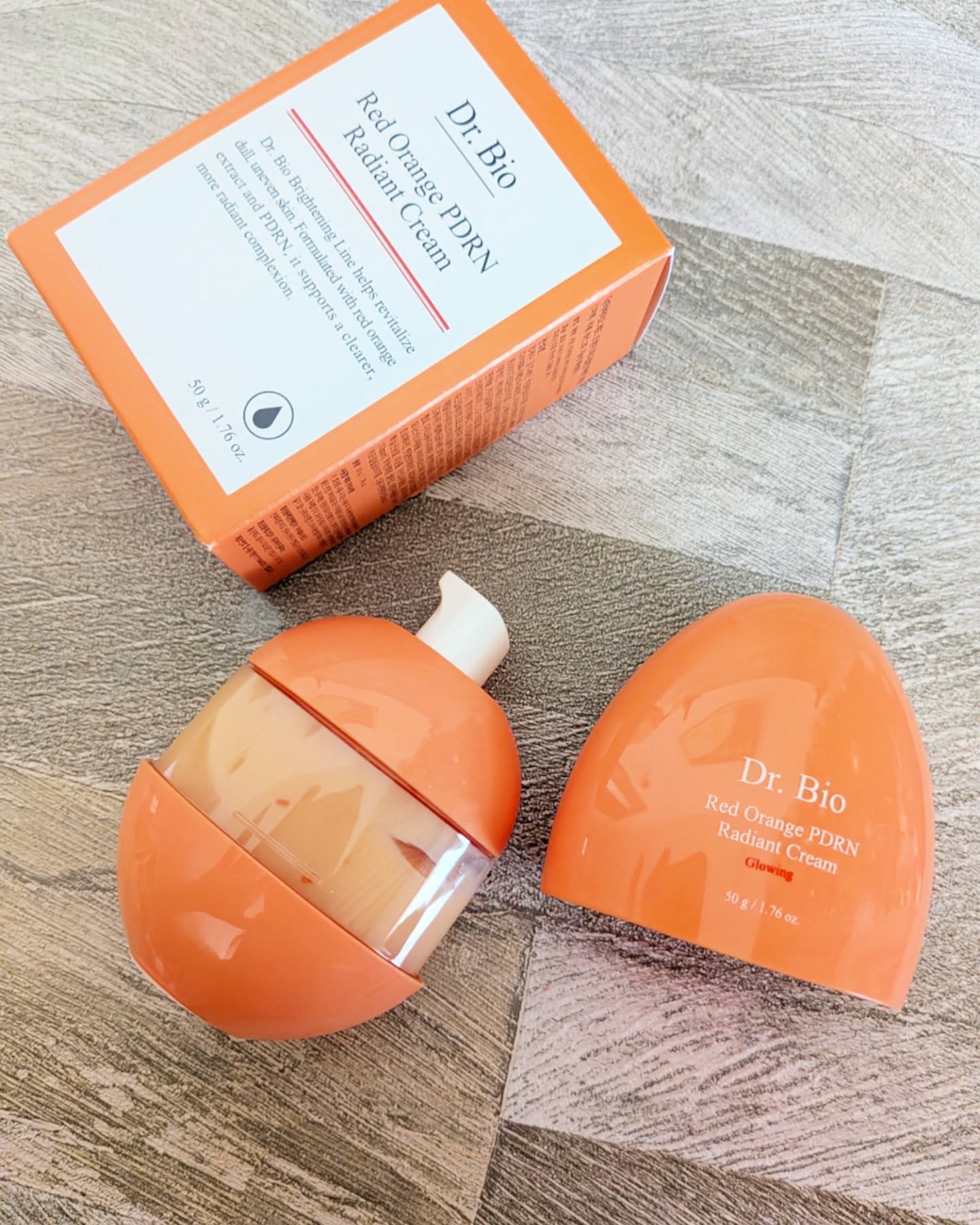 レッドオレンジPDRN トーンアップクリーム/Dr.Bio/フェイスクリームを使ったクチコミ（2枚目）