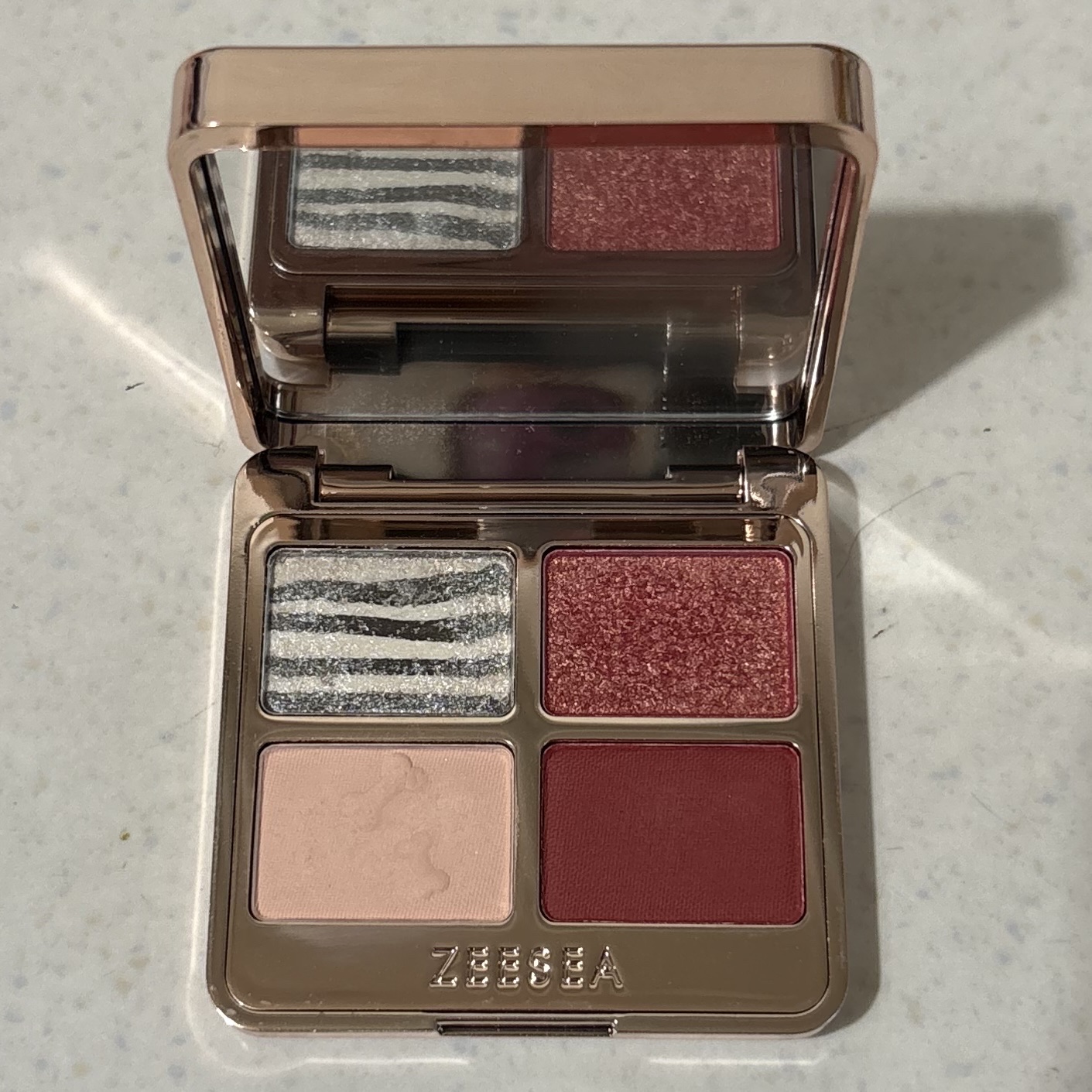 アニマルアイシャドウ(4シェード)/ZEESEA/アイシャドウパレットを使ったクチコミ（2枚目）