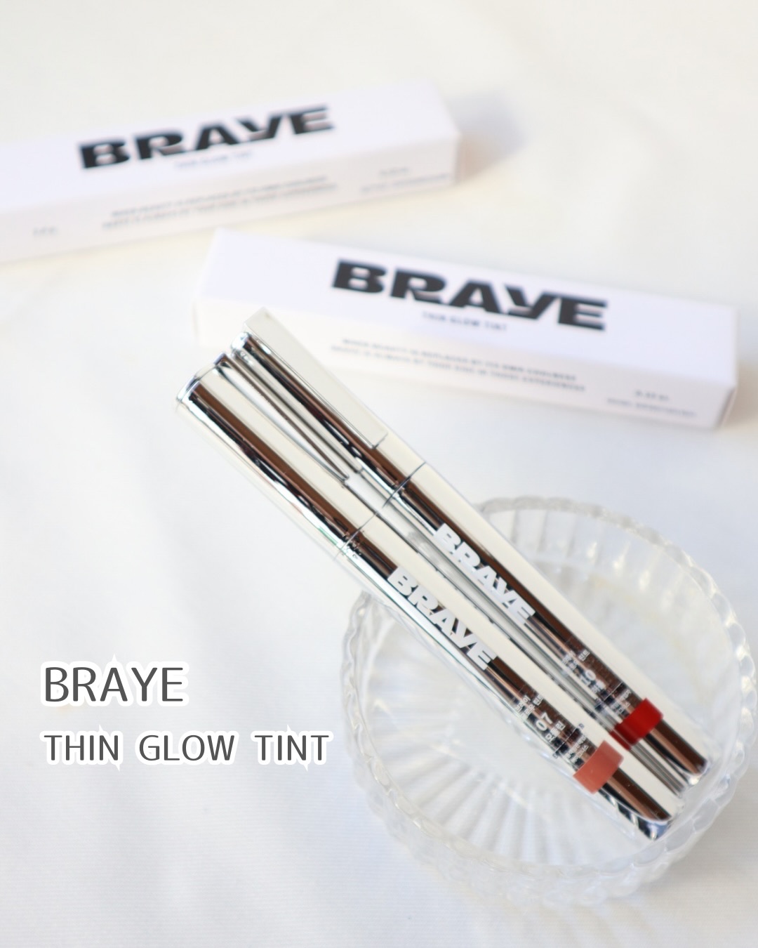 THIN GLOW TINT/BRAYE/口紅を使ったクチコミ（1枚目）