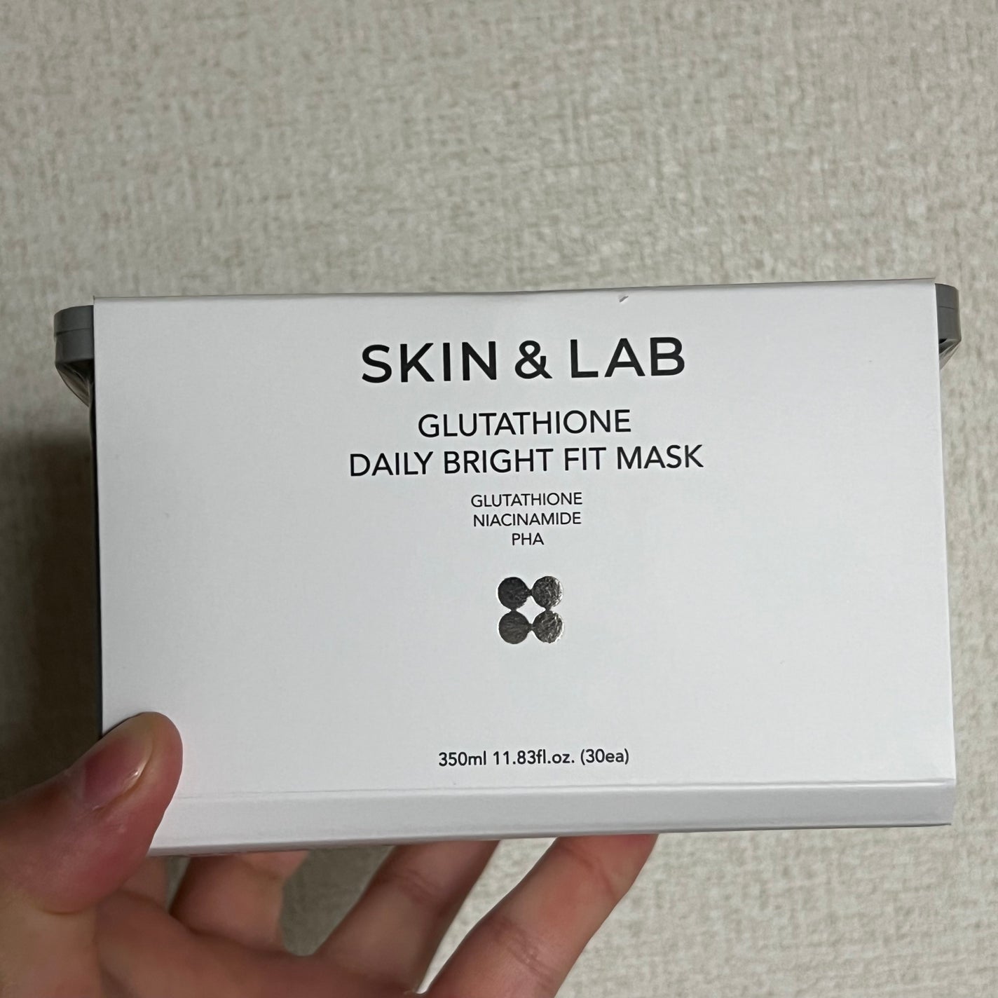 グルタチオンデイリーブライトフィットマスク/SKIN&LAB/シートマスク・パックを使ったクチコミ(1枚目)