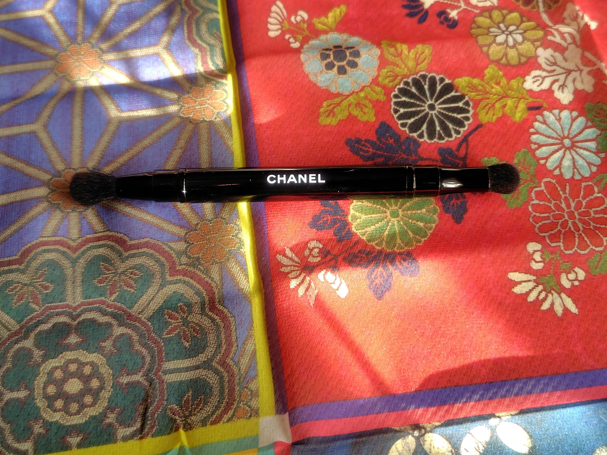 パンソー デュオ ポピエール/CHANEL/メイクブラシを使ったクチコミ（2枚目）