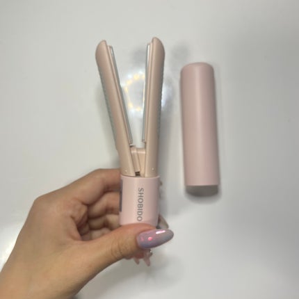 SHOBIDO どこでも前髪ミニアイロンのクチコミ「【持ち運べるコンパクトなへアイロン!?】
今回は、LIPSのプレゼント企画でいただいたミニア.....」(3枚目)