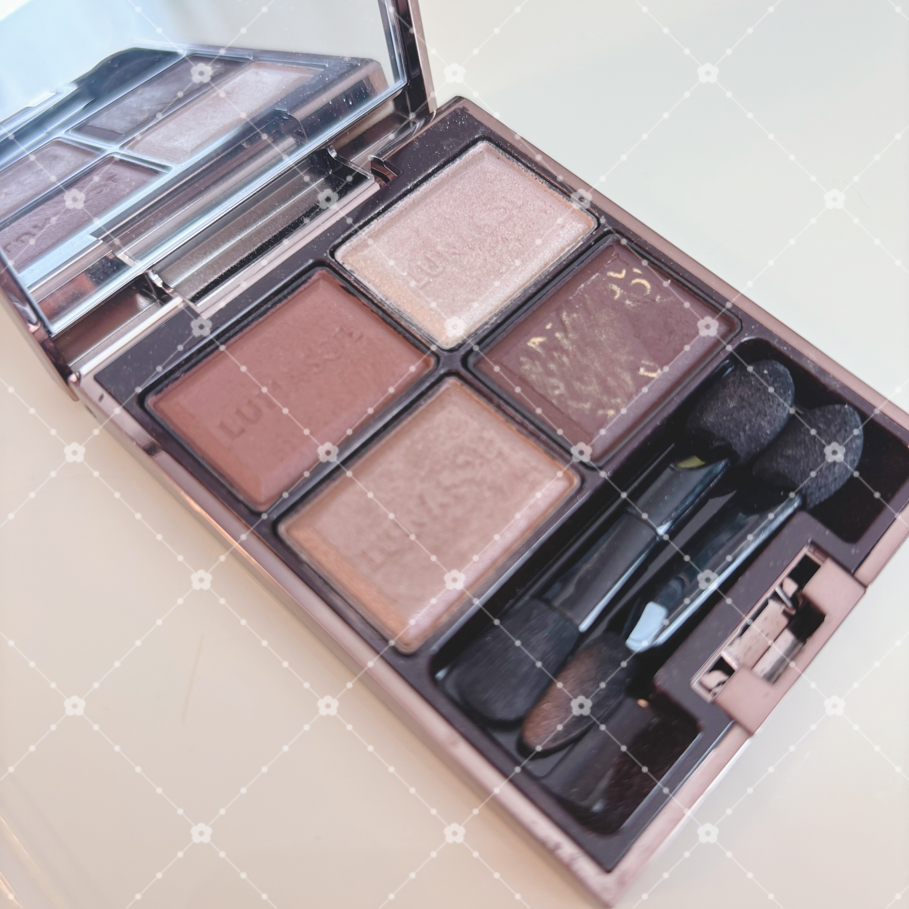 セレクション・ドゥ・ショコラアイズ 02 Chocolat Amer/LUNASOL/アイシャドウパレットを使ったクチコミ（1枚目）