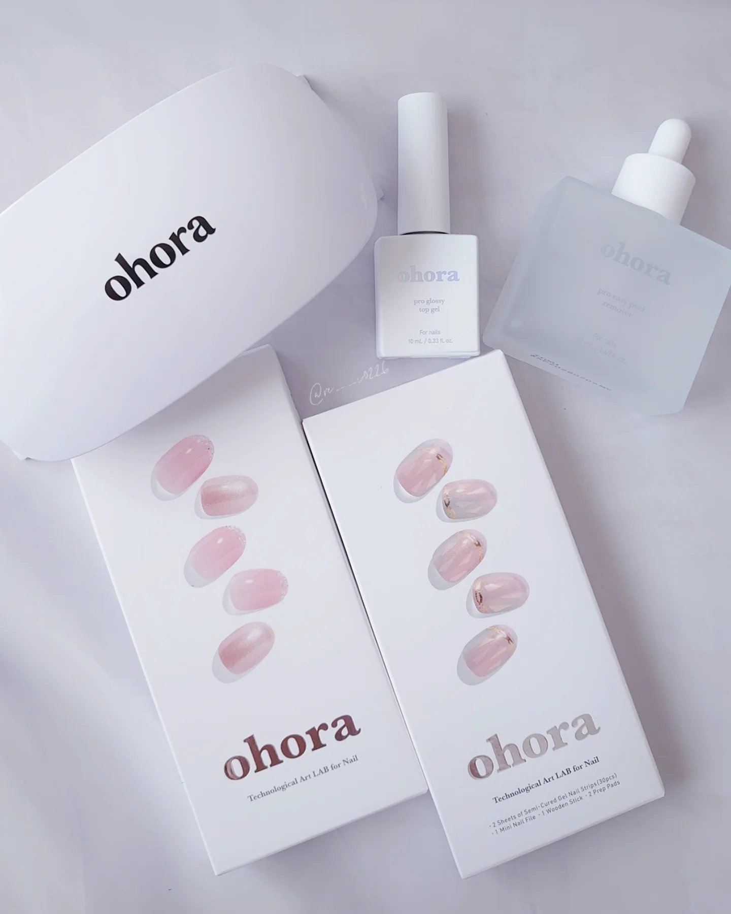 セミキュアジェルネイル（ハンド）/ohora/ネイルシールを使ったクチコミ（1枚目）