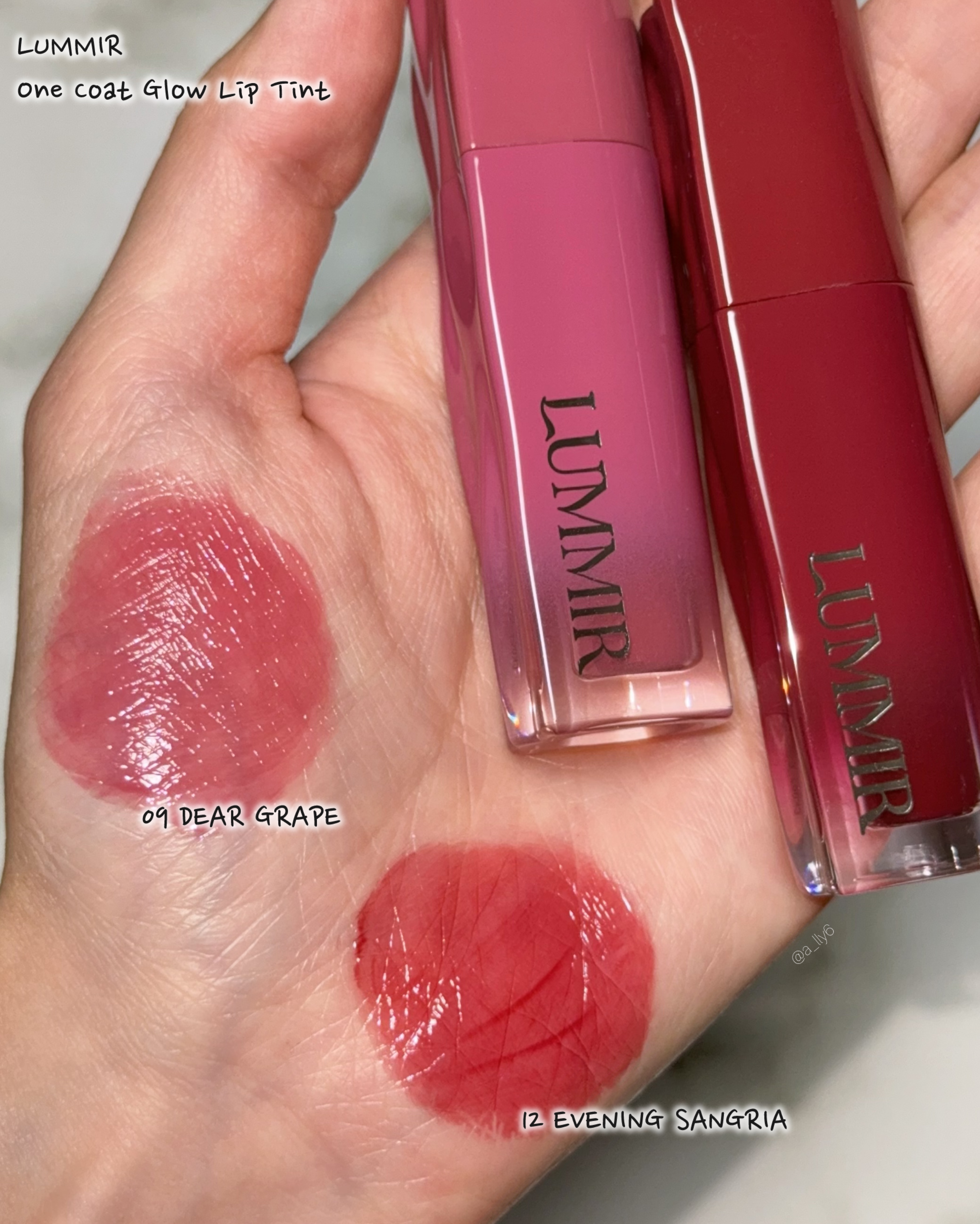 ONE COAT グロウティント/Lummir/リップティントを使ったクチコミ（2枚目）