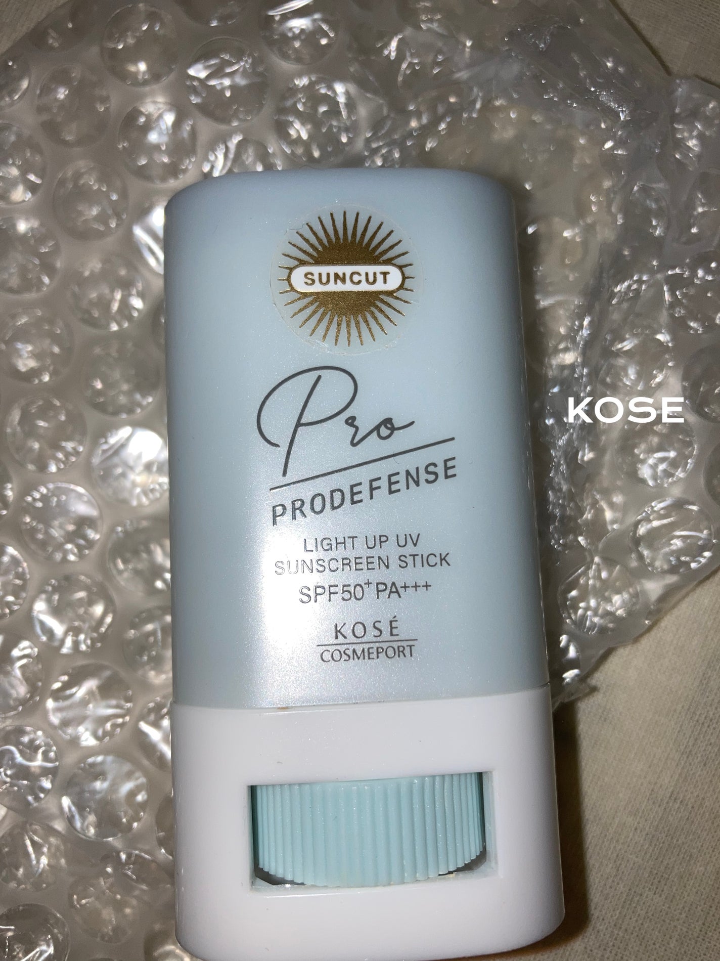 プロディフェンス ライトアップUV スティック/サンカット®/日焼け止めスティックを使ったクチコミ(1枚目)