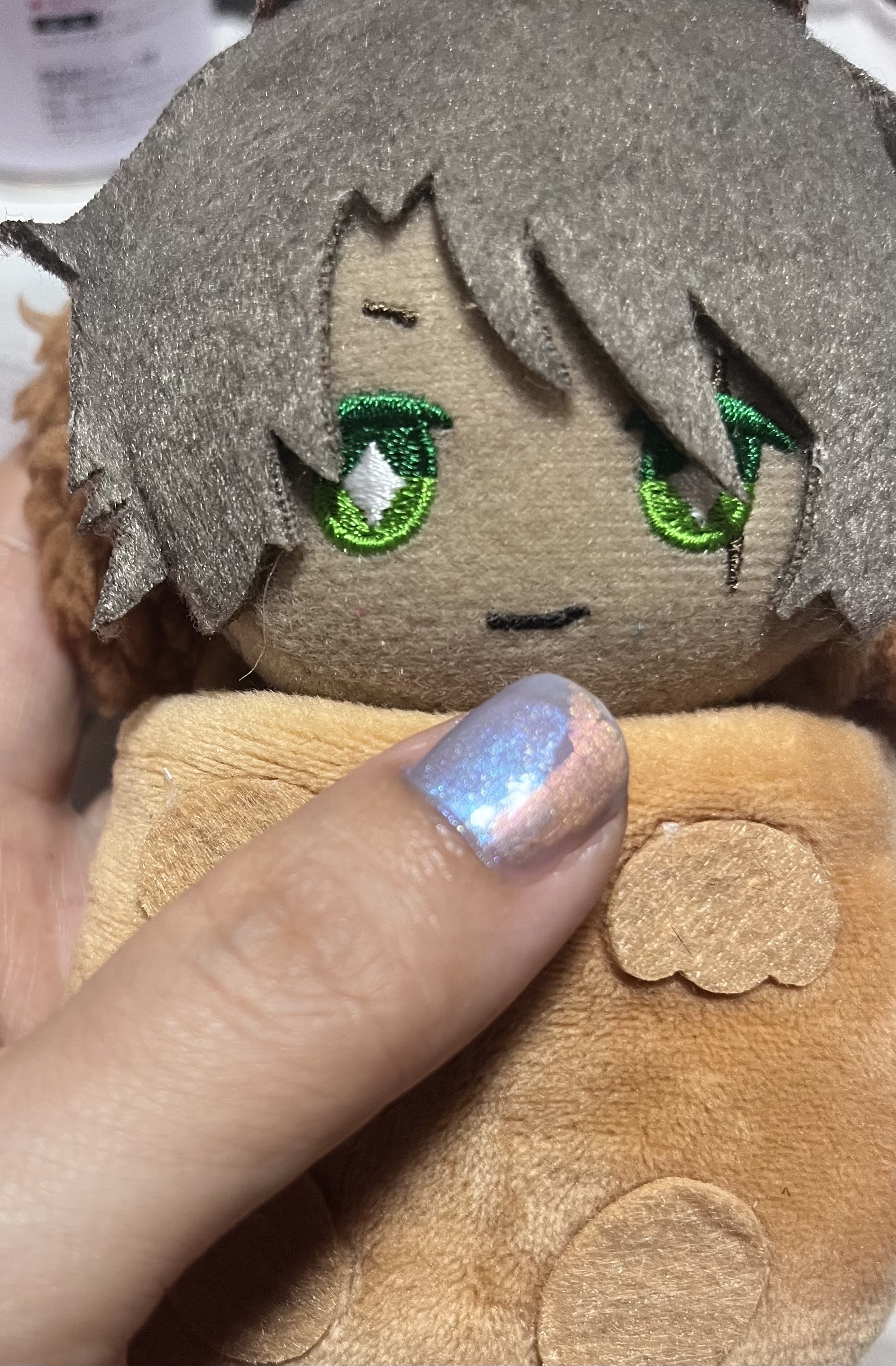 ネイル エナメル 414 オレンジ系パール/ちふれ/マニキュアを使ったクチコミ（2枚目）