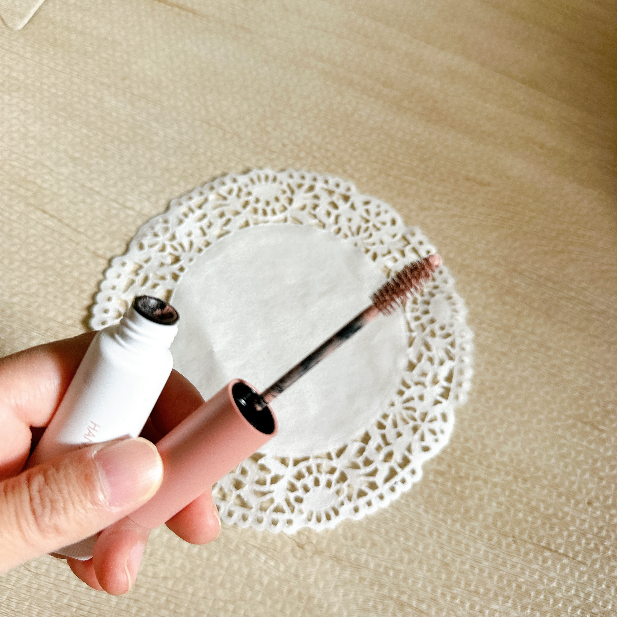 ハンオールブロウカラ/rom&nd/眉マスカラを使ったクチコミ（3枚目）