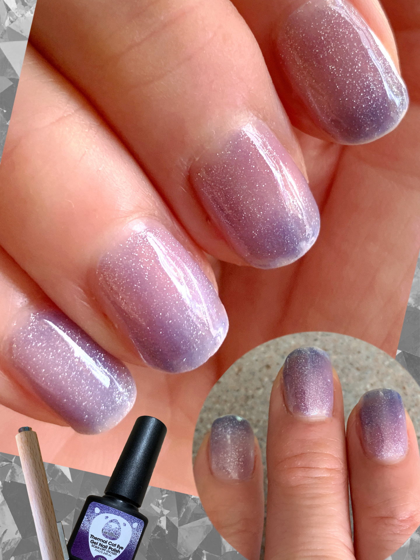 #ネイル,#ジェルネイル,#マグネットネイル,#ニット映えネイルのネイルデザイン