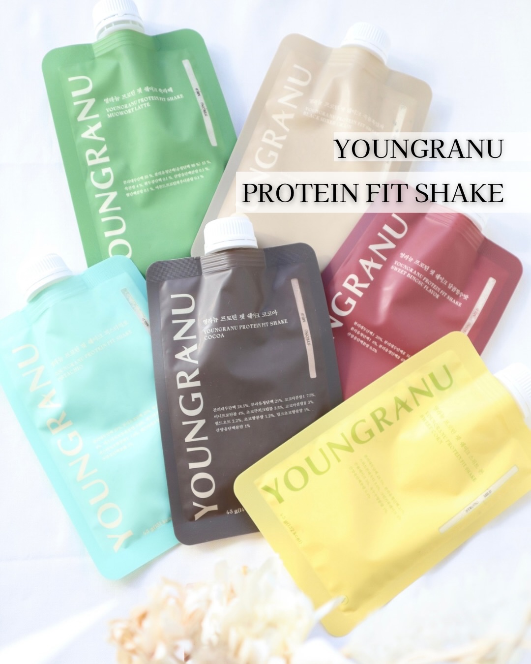 ヨンラニュープロテインフィットシェイク/YOUNGRANU/その他プロテインを使ったクチコミ（1枚目）