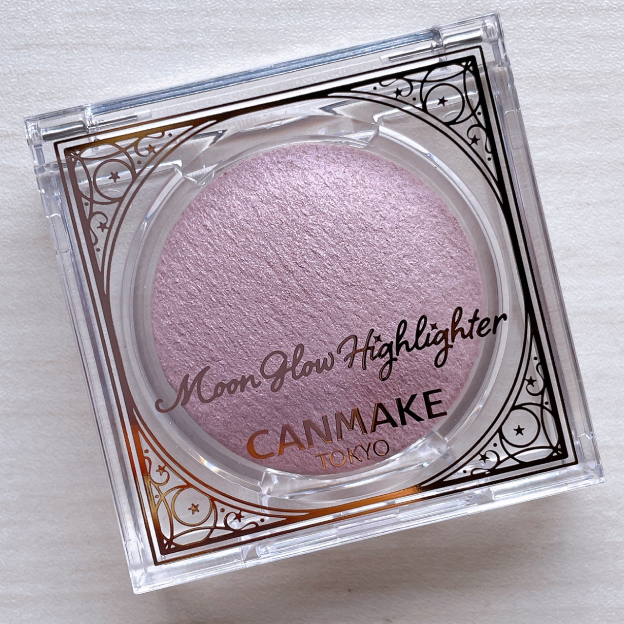 キャンメイク ムーングロウハイライターのクチコミ「ライラックピンクが可愛い💗💗



❤︎︎︎︎┈┈┈┈┈┈┈┈┈┈┈┈┈┈┈┈┈┈┈❤︎


.....」（2枚目）