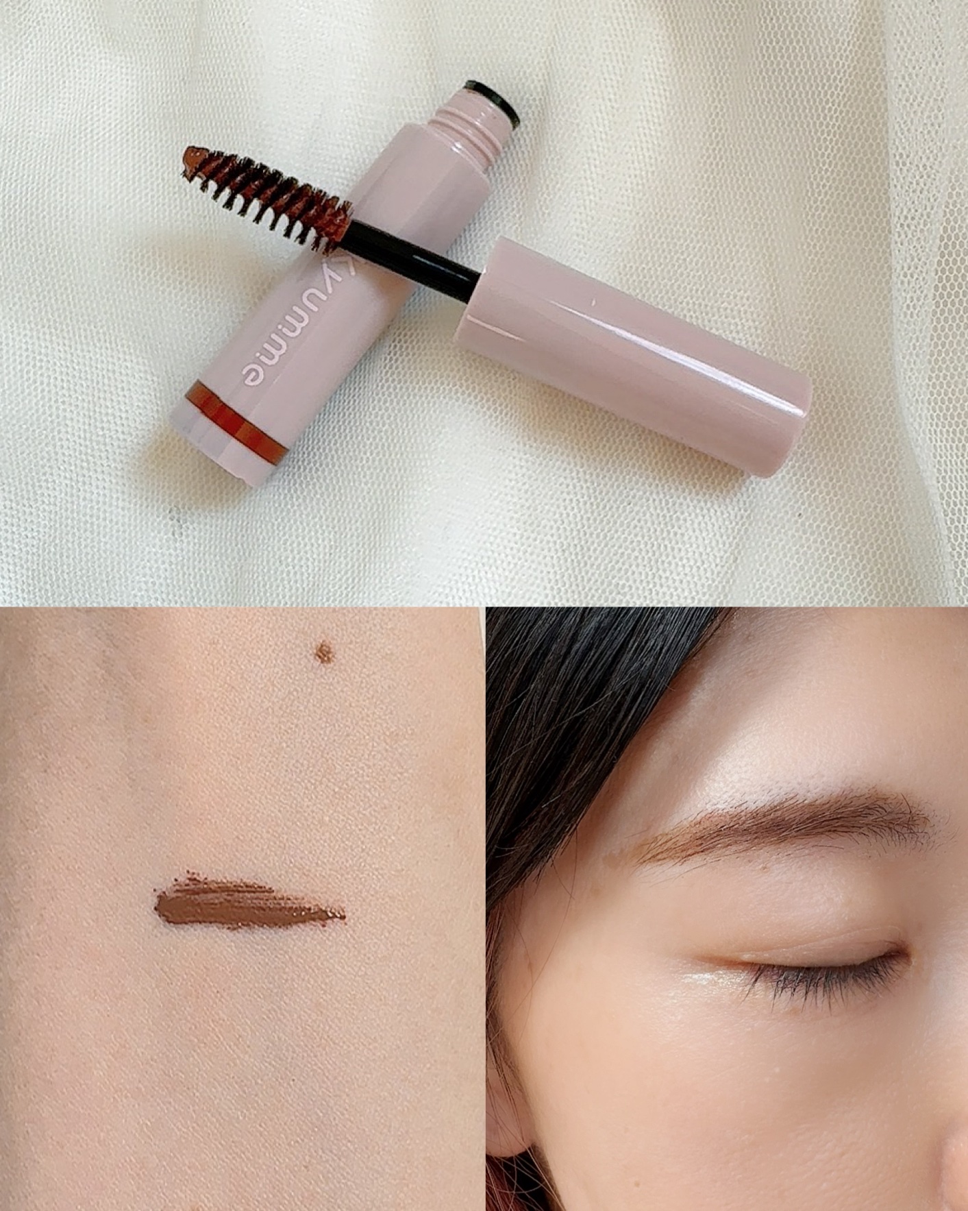 KM アイブロウマスカラ/DAISO/眉マスカラを使ったクチコミ（2枚目）