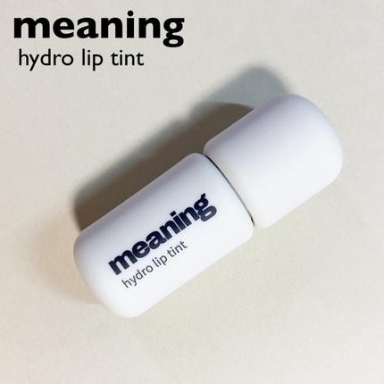 ハイドロリップティント/meaning/リップティントを使ったクチコミ(1枚目)