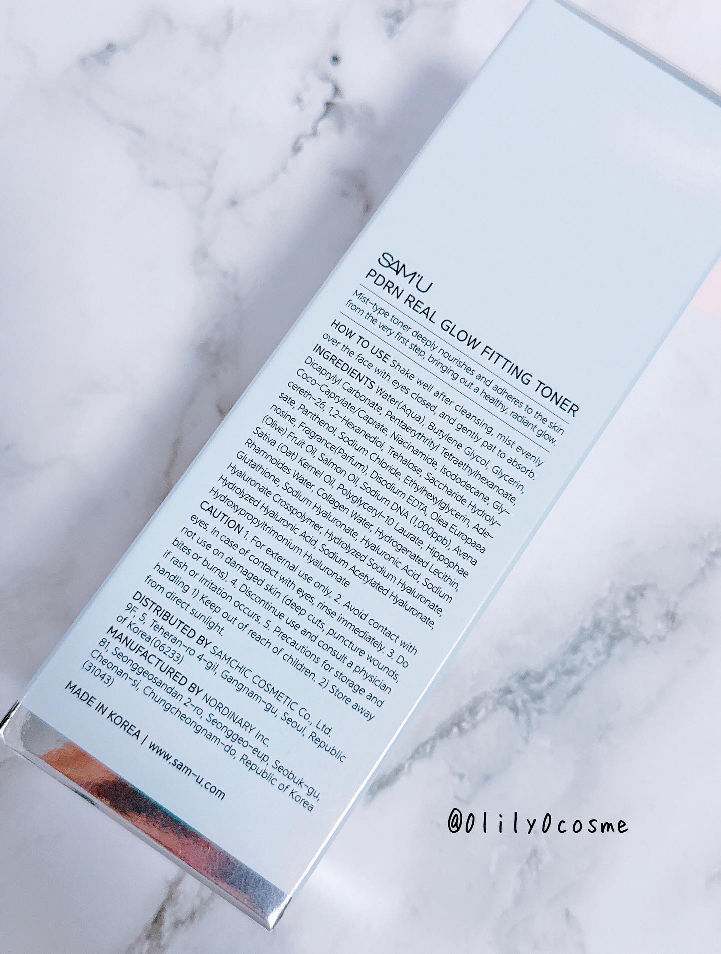 PDRNリアルグロウフィッティングトナー/SAM'U/ミスト状化粧水を使ったクチコミ（2枚目）