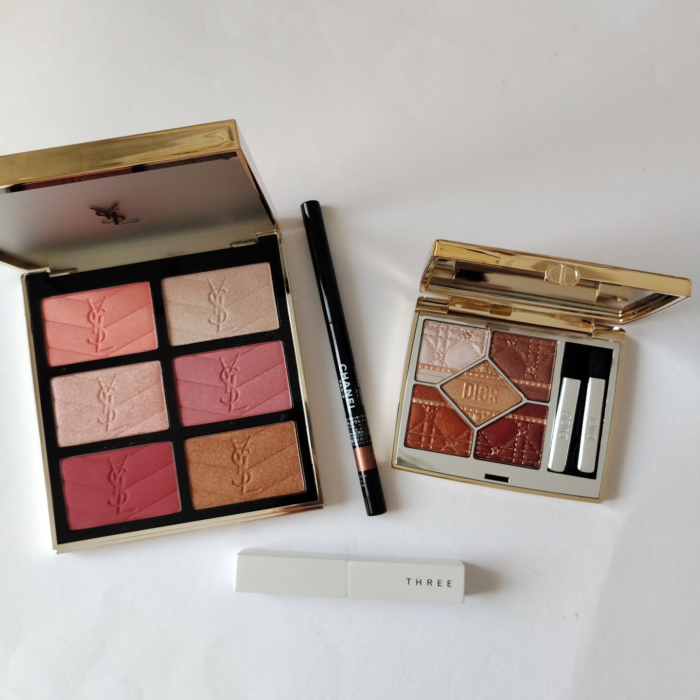 Dior ディオールショウ サンク クルール（ホリデーコレクション 2025 限定品）のクチコミ「#今日のメイク

今日はDiorとYVES SAINT LAURENTでメイク。
フェアリーサ.....」（1枚目）