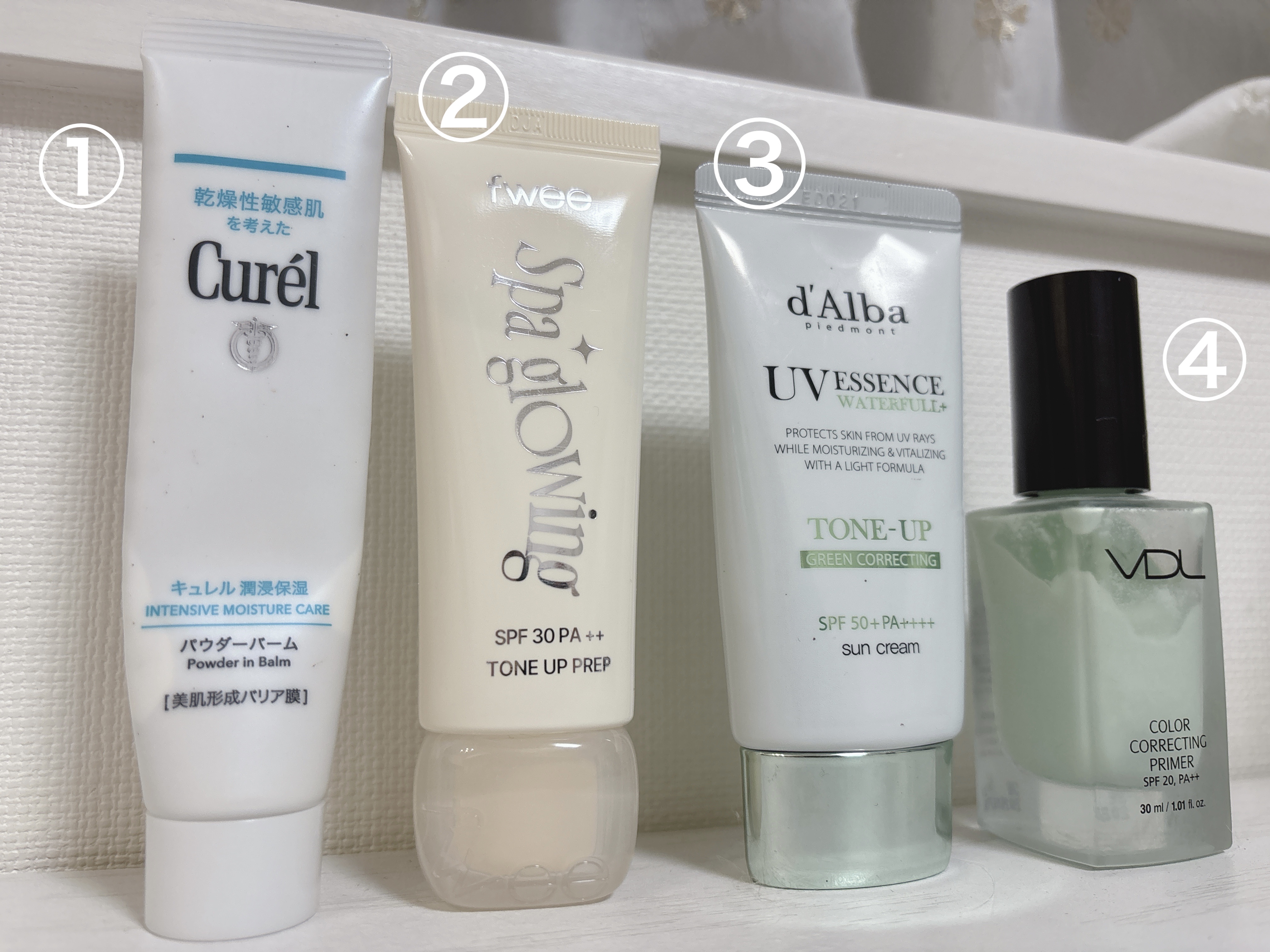 トーンステインカラーコレクティングプライマー/VDL/化粧下地を使ったクチコミ（1枚目）