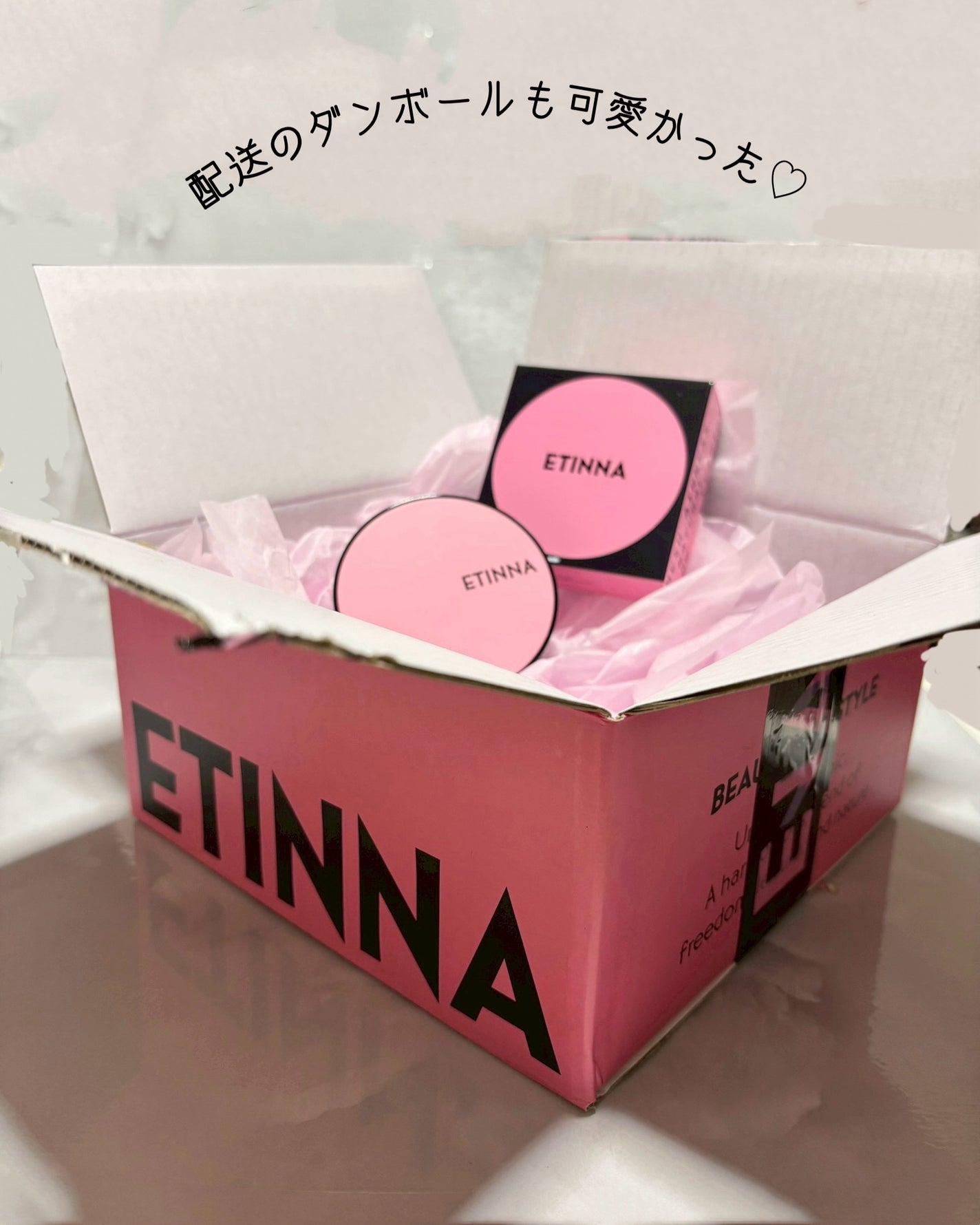 エティナ メッシュエアネス ナチュラルグロウ クッション/ETINNA/クッションファンデーションを使ったクチコミ(4枚目)