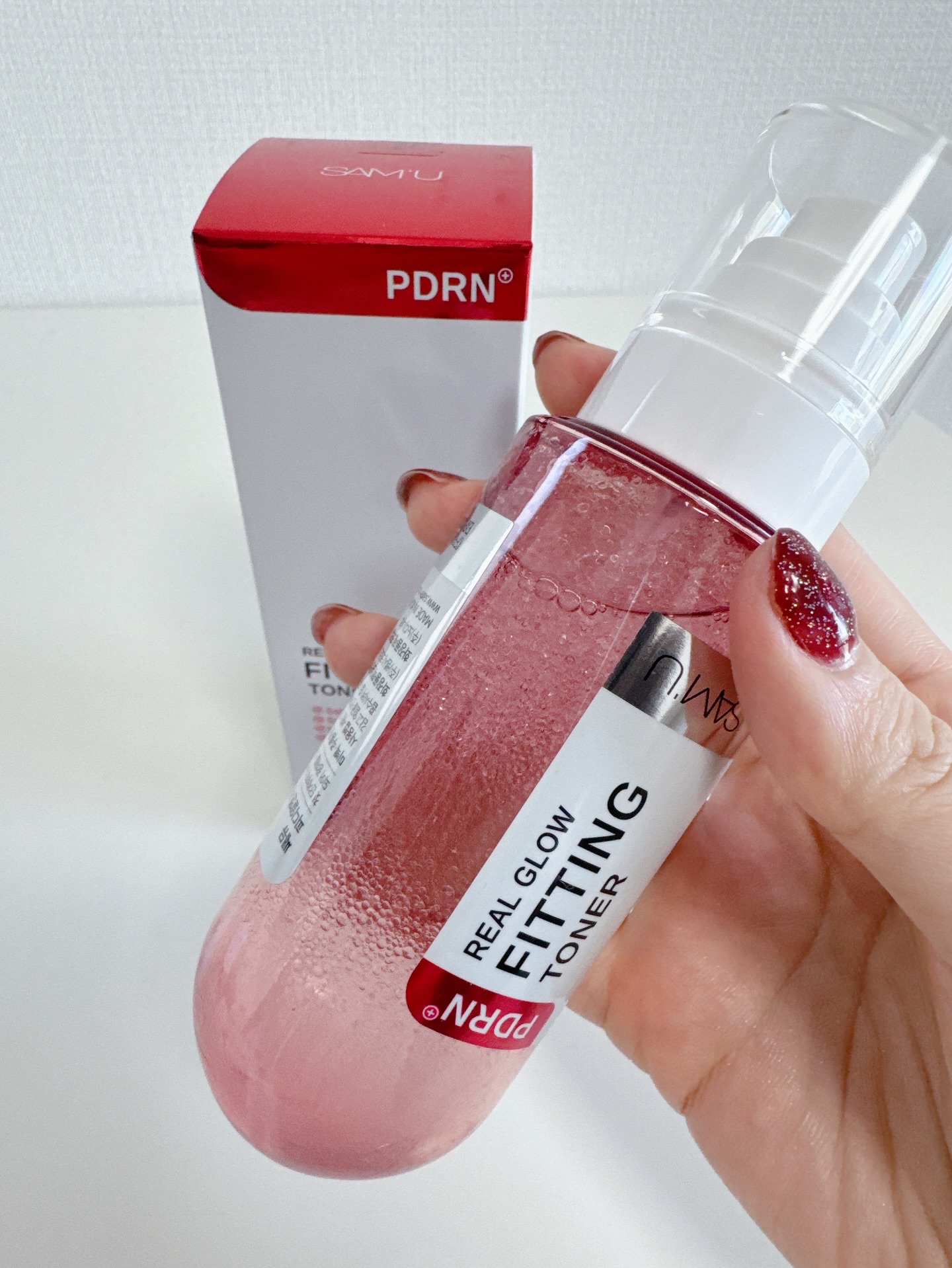 PDRNリアルグロウフィッティングトナー/SAM'U/ミスト状化粧水を使ったクチコミ（3枚目）