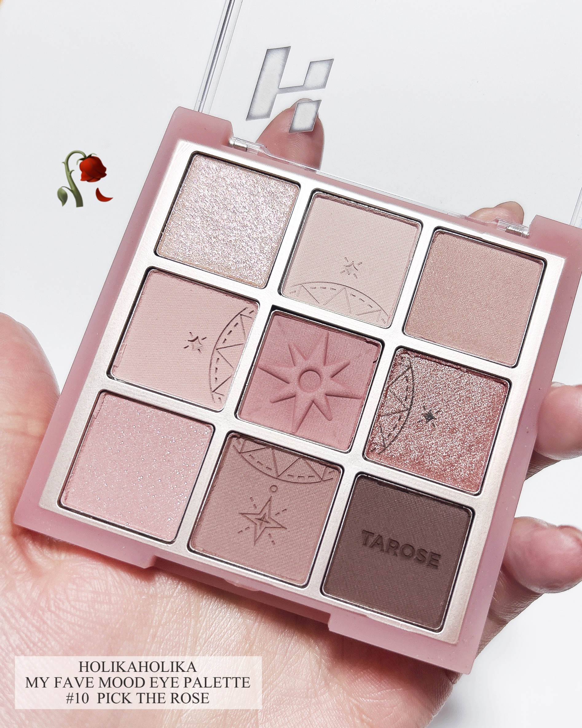 マイフェイブムードアイパレット 9カラー/HOLIKA HOLIKA/アイシャドウパレットを使ったクチコミ（3枚目）