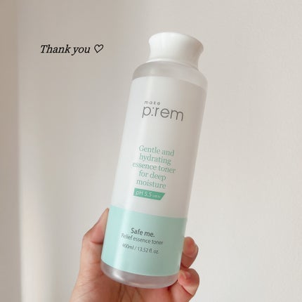 セーフミー リリーフエッセンストナー/make prem/化粧水を使ったクチコミ(1枚目)