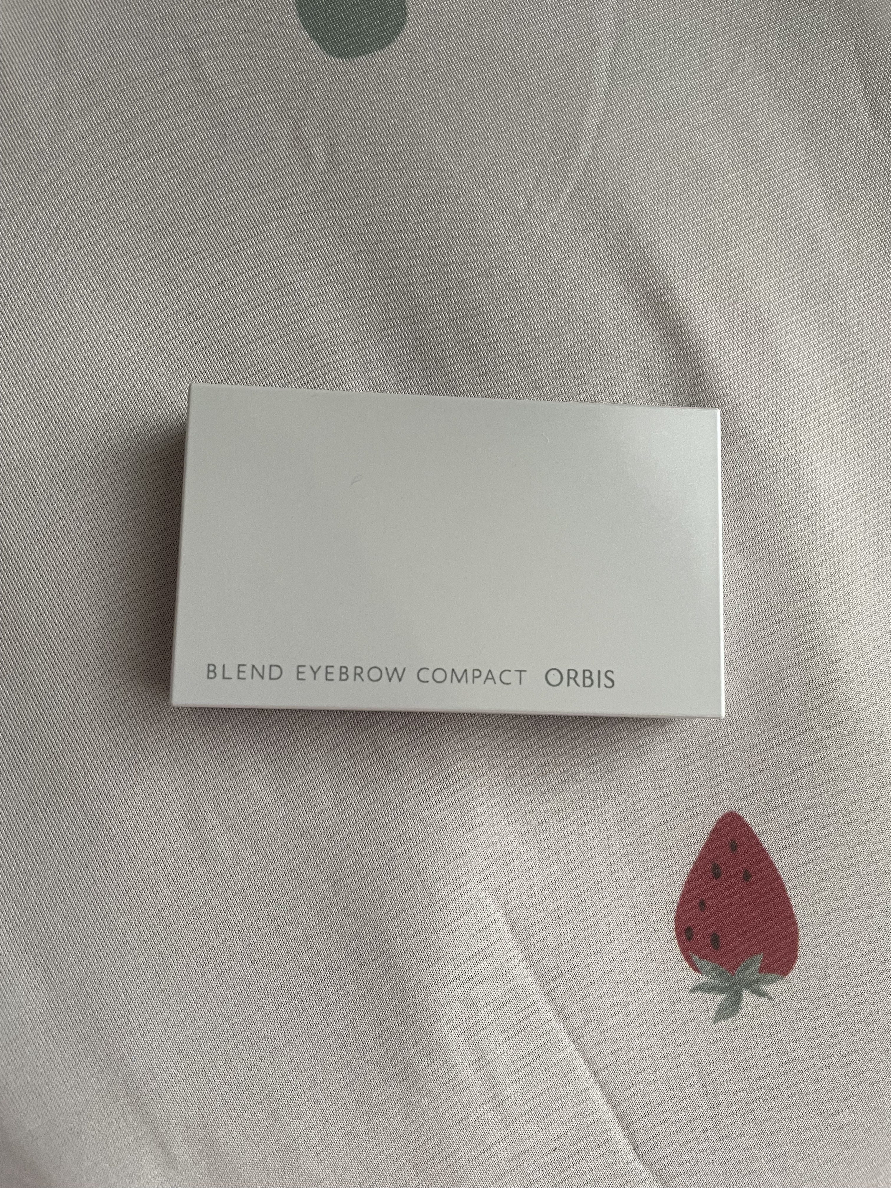 オルビス ブレンドアイブローコンパクトのクチコミ「オルビス
ブレンドアイブローコンパクト
チャコールグレー

ミラー、ブラシ付き



使い切り.....」（2枚目）