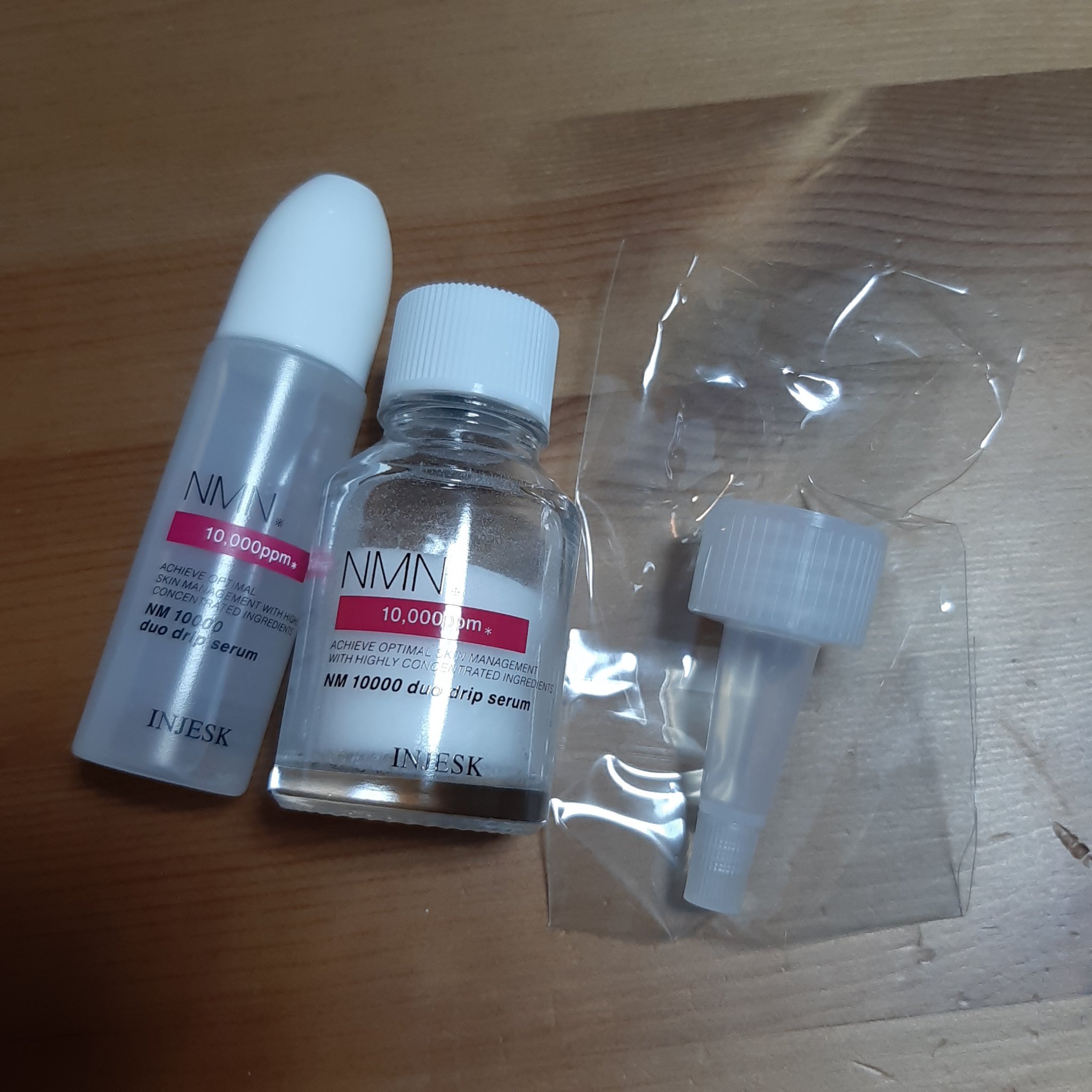 インジェスク NM １００００ デュオ ドリップ セラム/INJESK/美容液を使ったクチコミ（2枚目）