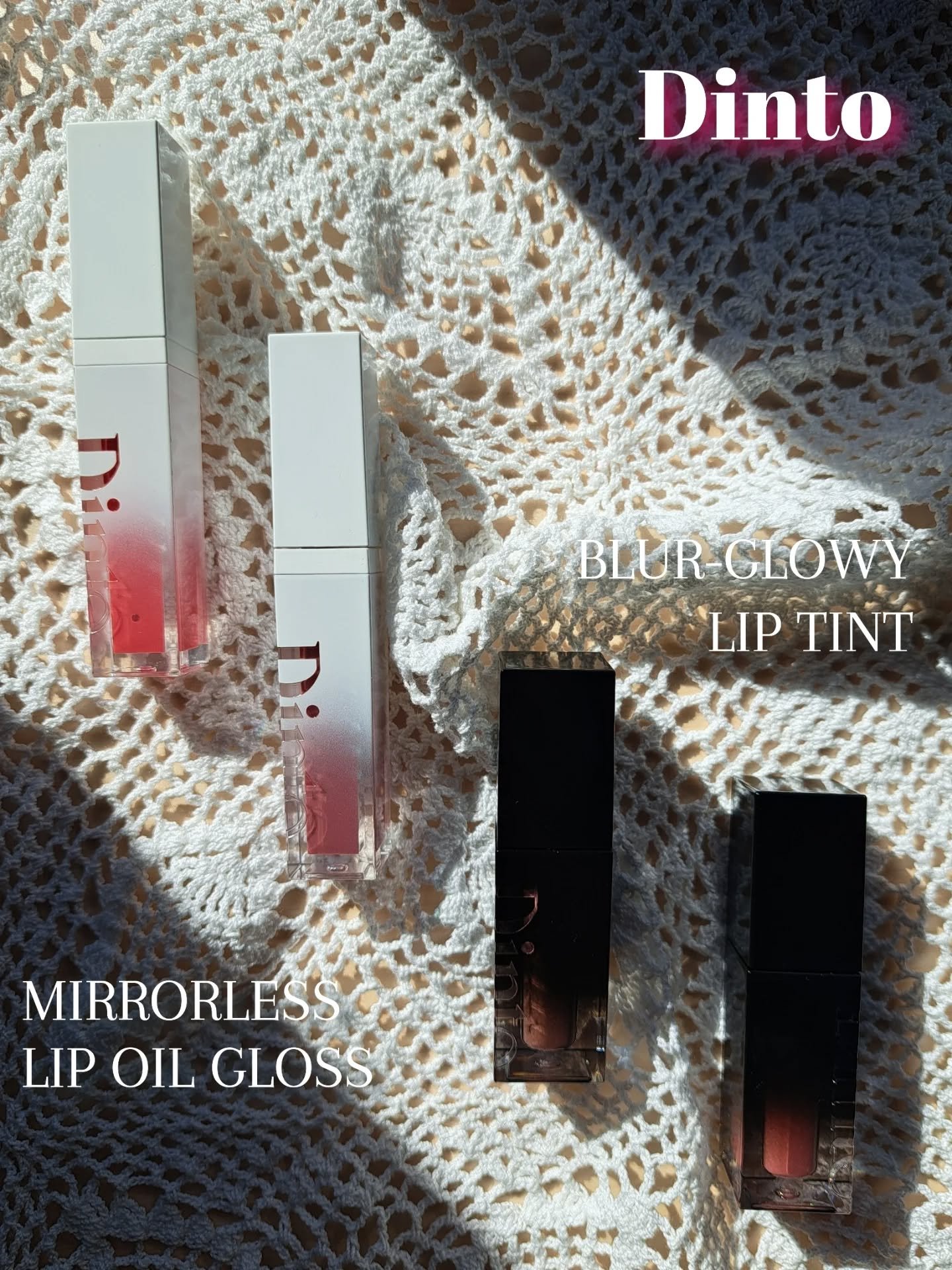 ミラーレスリップオイルグロス/Dinto/リップグロスを使ったクチコミ（1枚目）