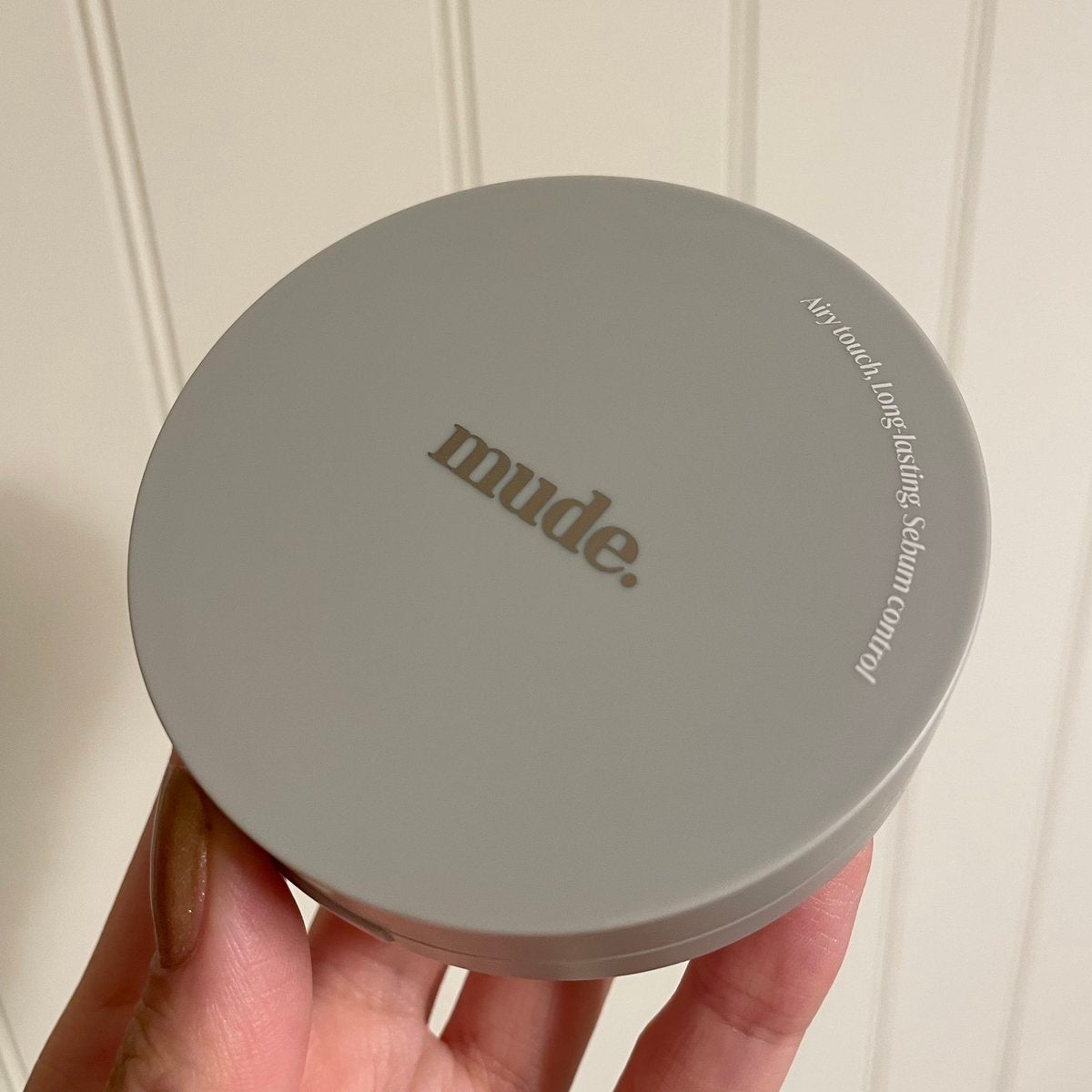 ミュードセッティングパウダーパクト/mude./プレストパウダーを使ったクチコミ(1枚目)