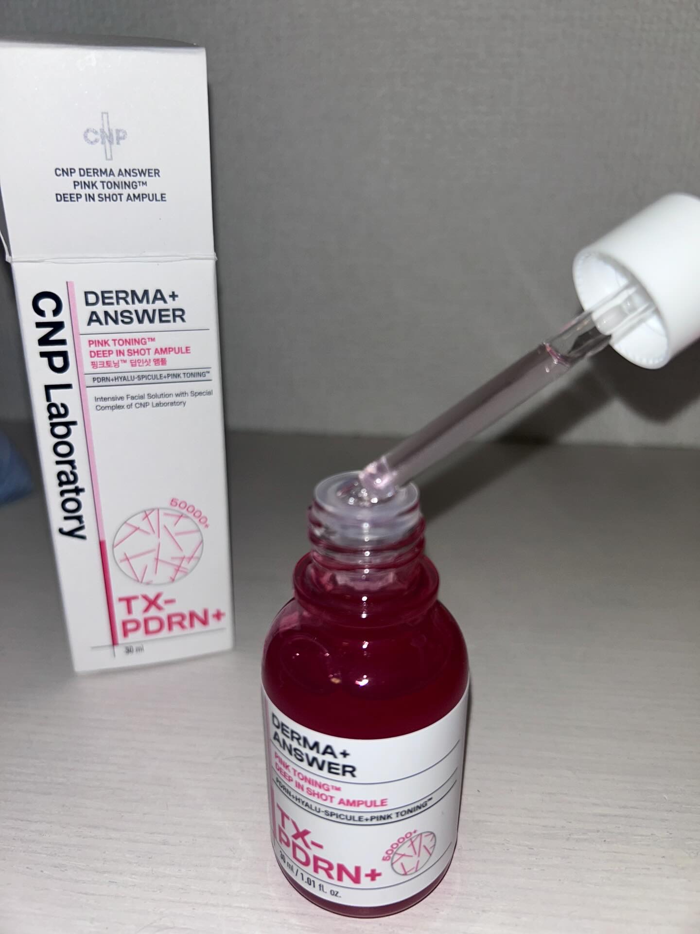 ピンクトーニング™︎ディープインショットアンプル/CNP Laboratory/美容液を使ったクチコミ（2枚目）