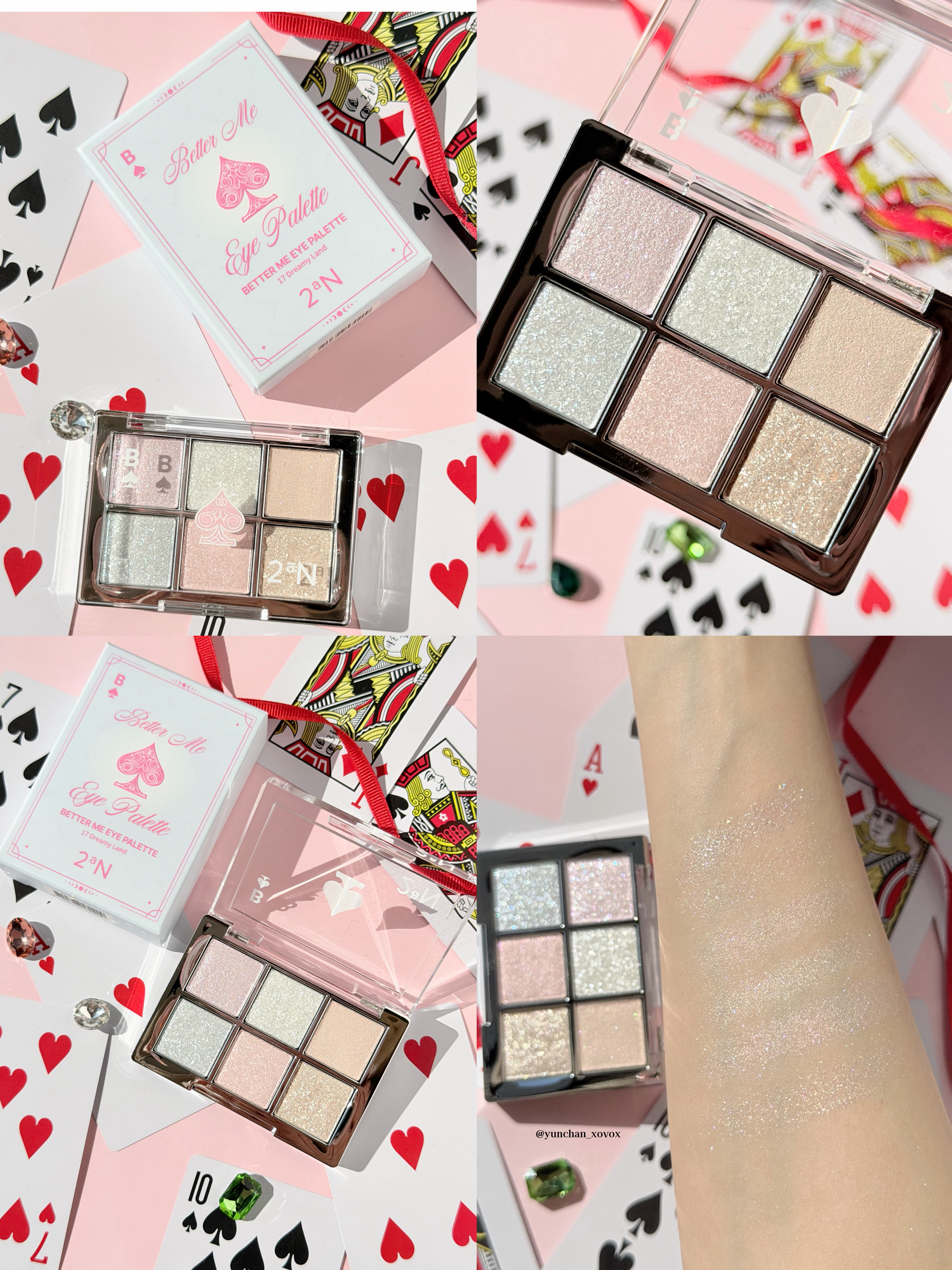 ジェリーグローハイライター/2aN/パウダーハイライトを使ったクチコミ（2枚目）